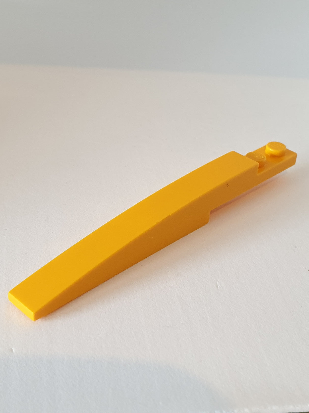 10x1 Bogenstein Slope mit Kurve hellorange bright light orange