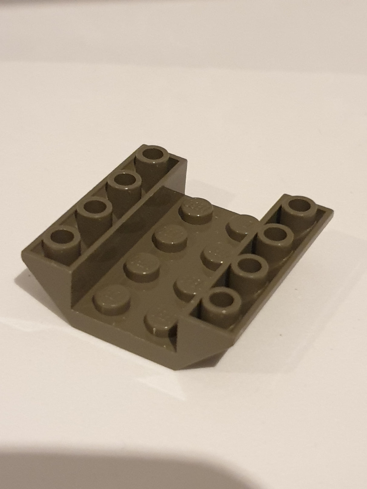 4x4 Schrägstein doppelt invers 45° altdunkelgrau dark gray