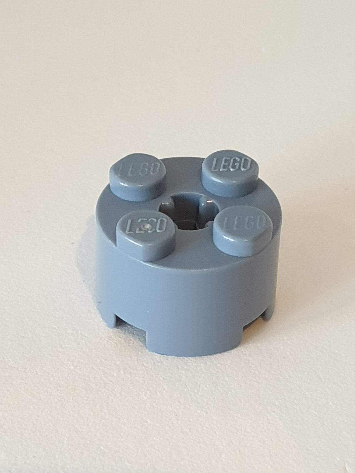 2x2 Rundstein sandblau