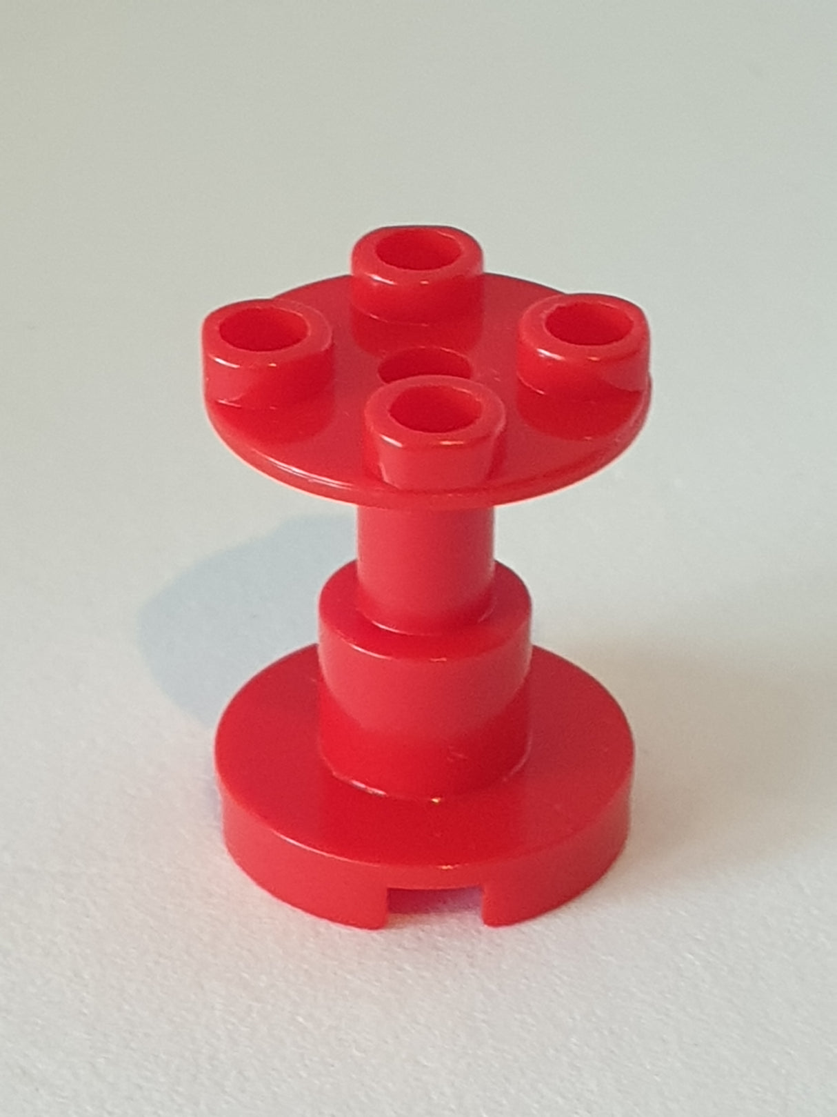 2x2x2 Stand Support durchgehendes Loch rot