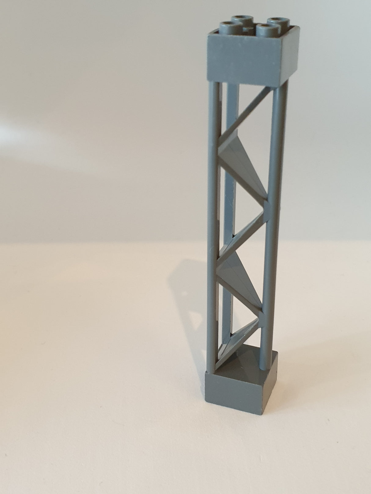 2x2x10 Stütze ohne Achsloch, Träger, Pfosten neudunkelgrau