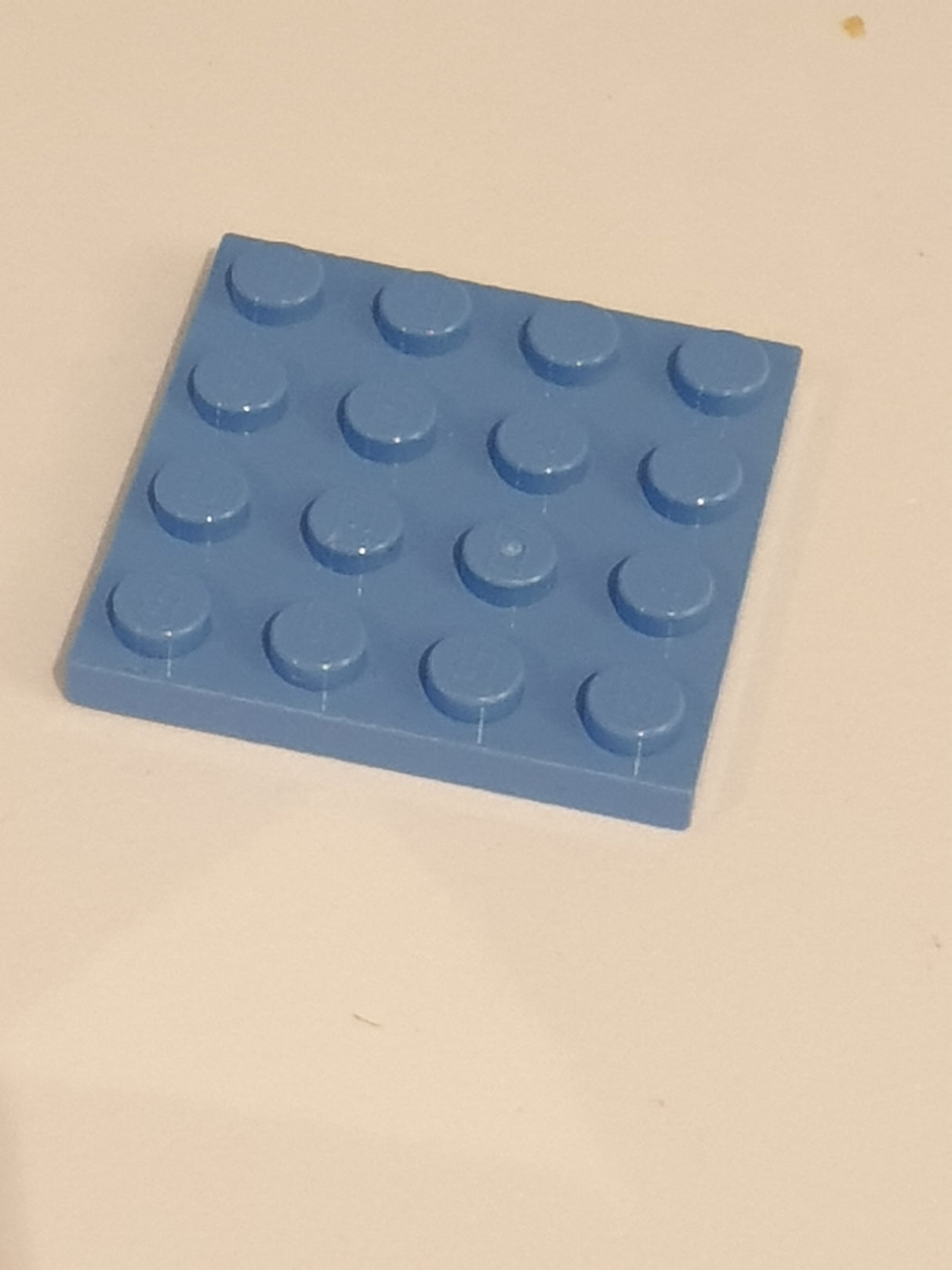 4x4 Platte mittelblau