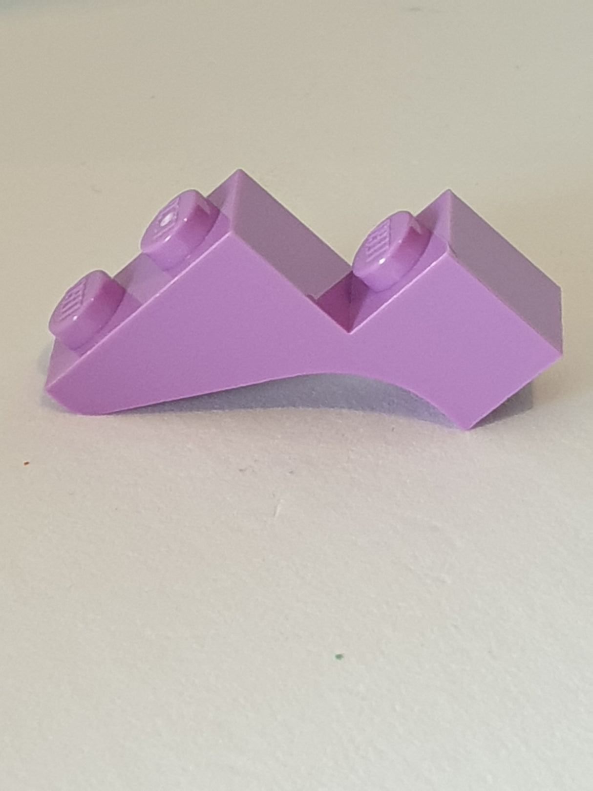 1x3x2 Halbbogenstein rund mit Stufe medium lavender lavendel