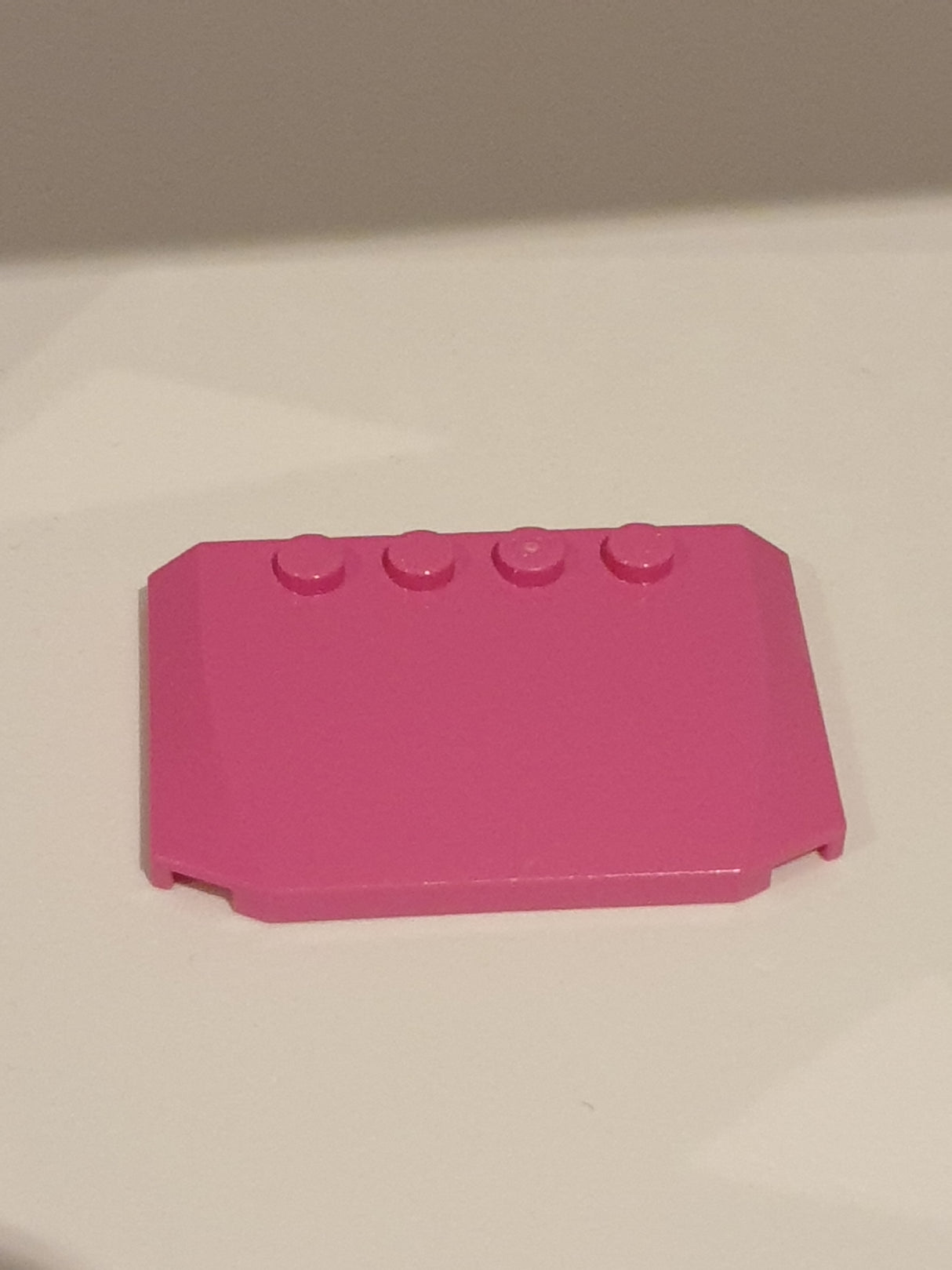 4x6x2/3 Keil dreifach gebogen knallpink