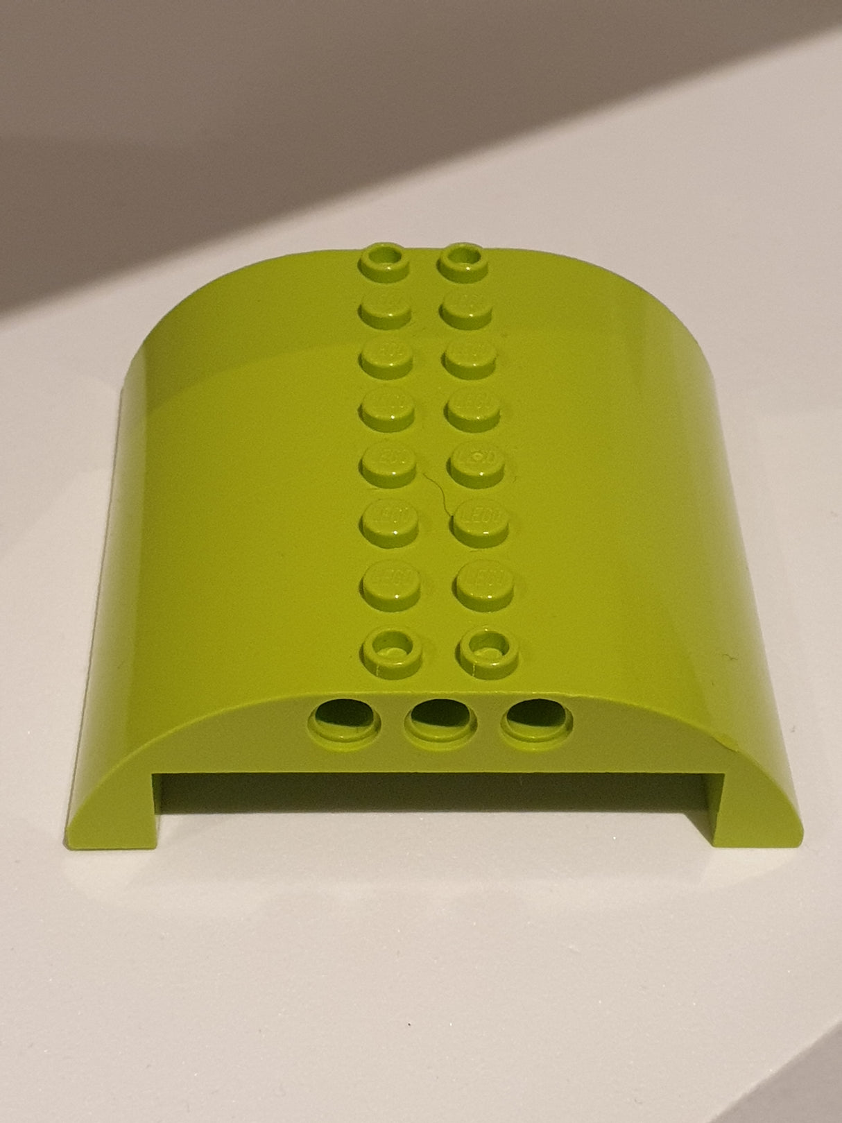 8x8x2 Fahrzeug Tankoberteil Flugzeug Körper gebogen lindgrün