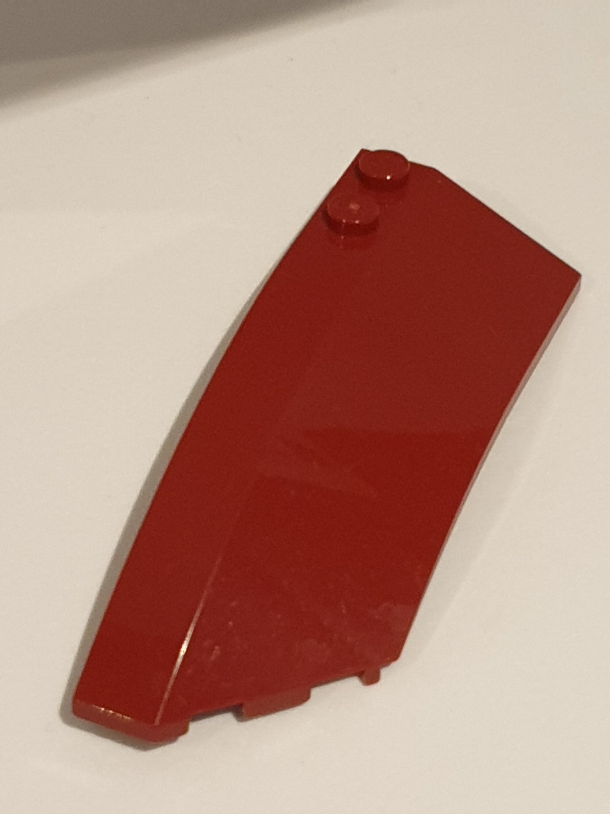 3x8x2 Kotflügel Bogenstein links dunkelrot