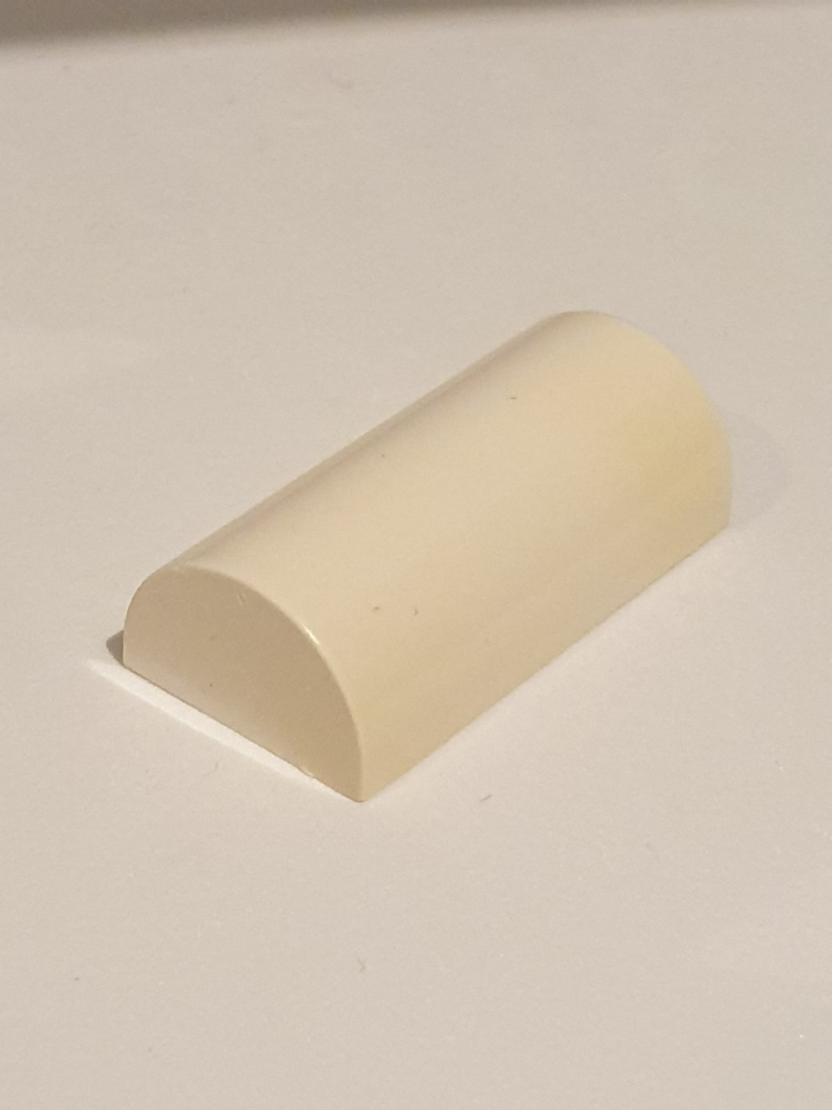 2x4x1 Bogenstein rund Halbkreis weiß white