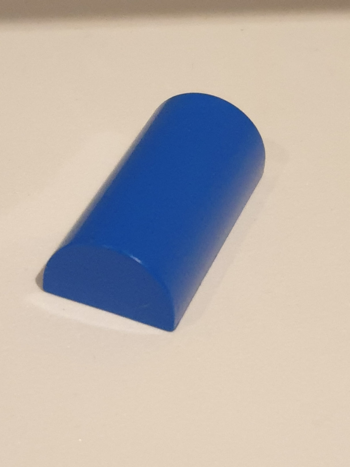 2x4x1 Bogenstein rund Halbkreis blau