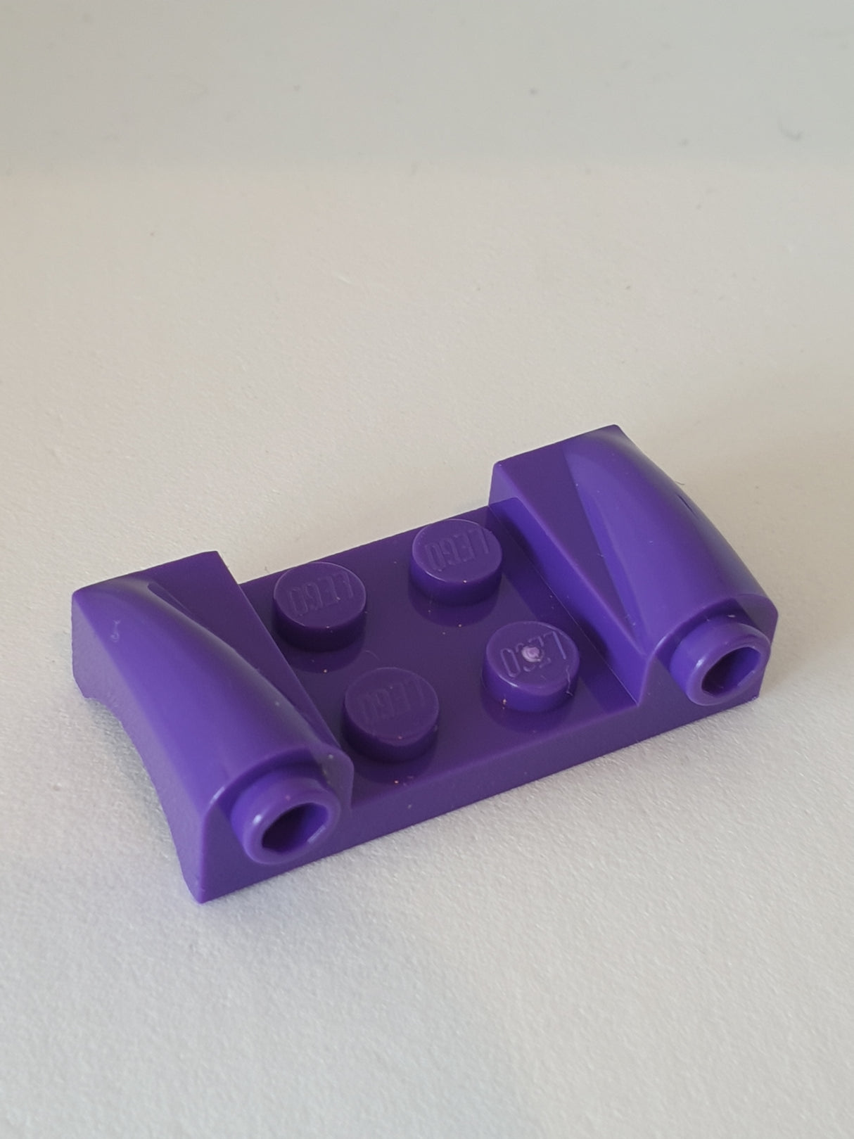 2x4 Kotflügel mit Scheinwerfern, gebogene Kotflügel lila dark purple