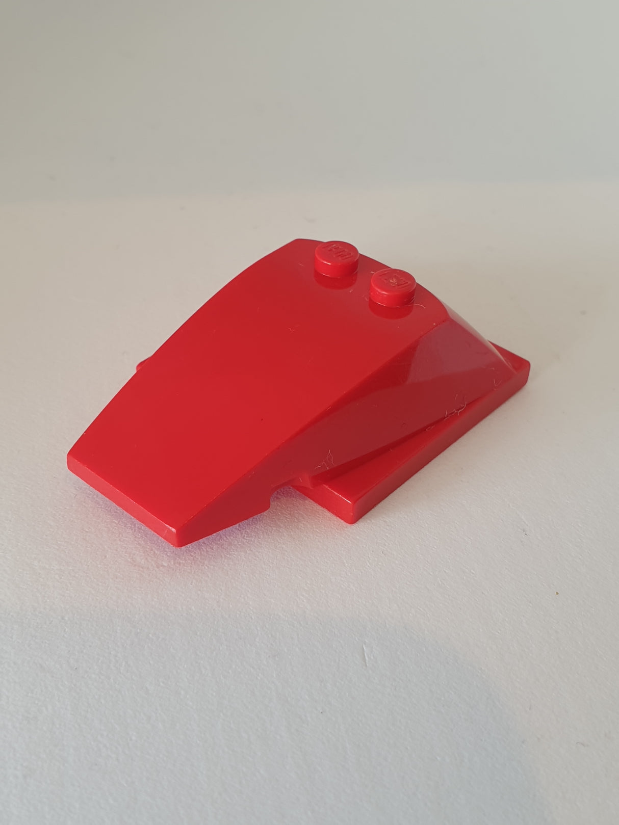 6x4x1 1/3 Windschutzscheibe Keil mit 4x4 Unterseite rot