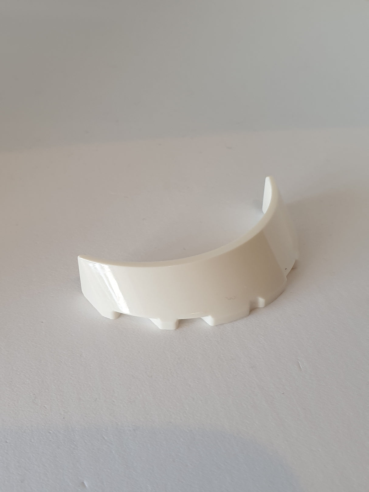 3x6x1 Windschutzscheibe / Cockpit gebogen weiß white