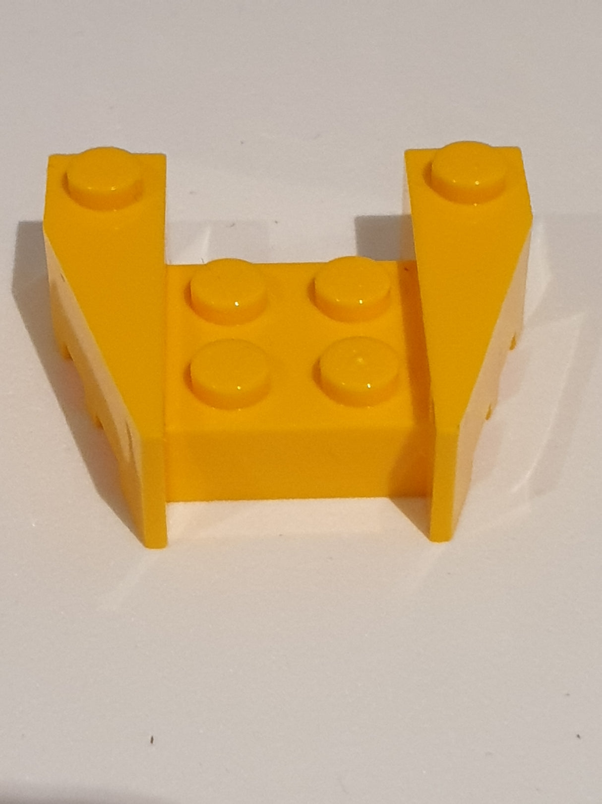 3x4 Keil mit Noppenkerben hellorange bright light orange