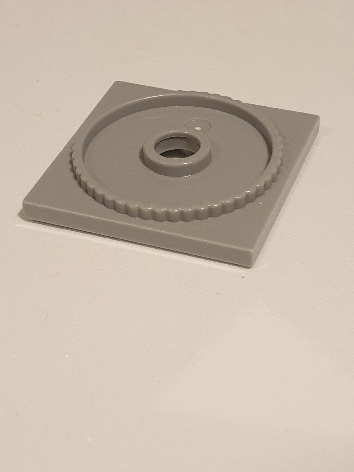 4x4 Drehteller Basis Unterteil flach neuhellgrau