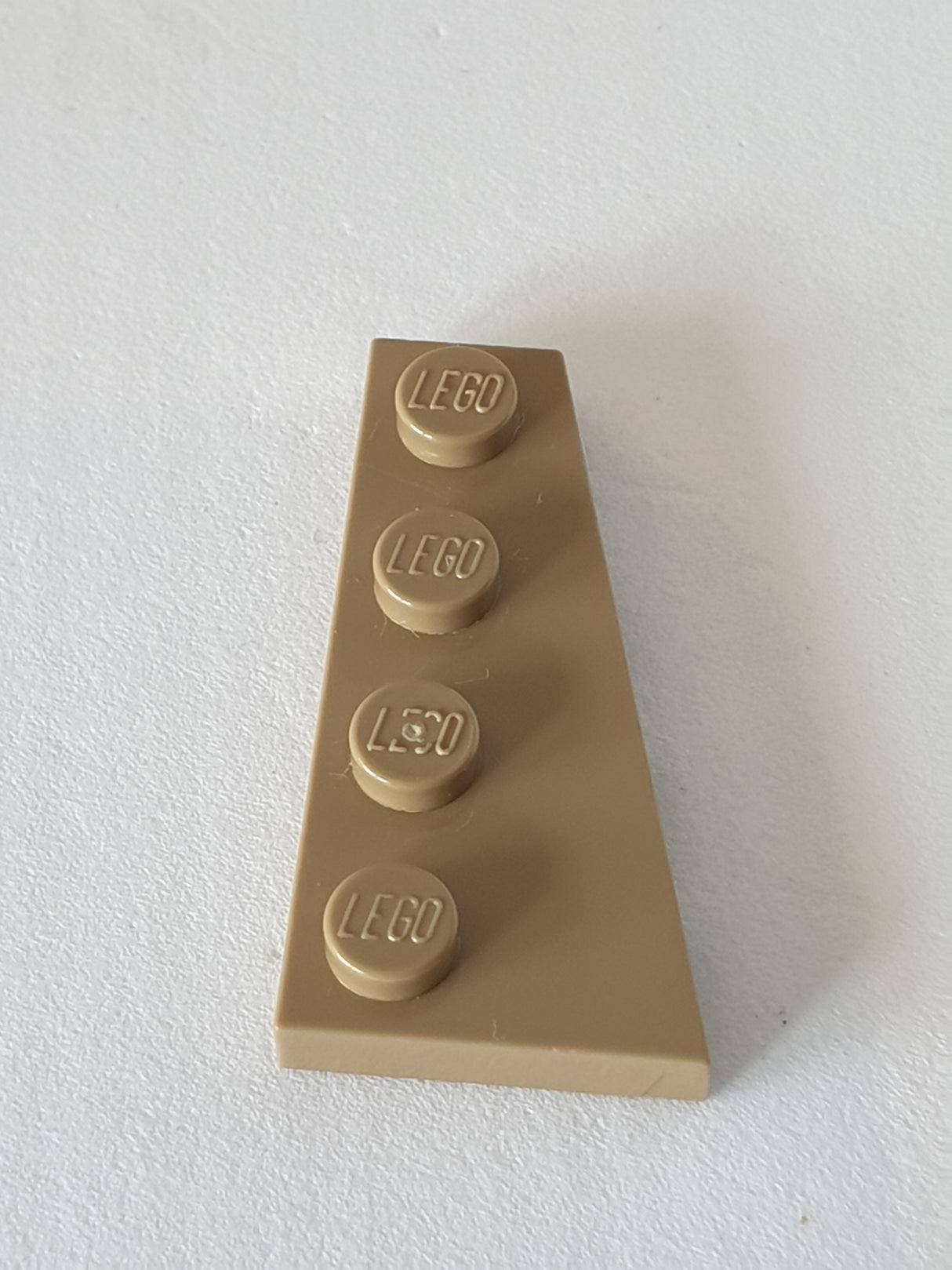 2x4 Flügelplatte rechts dunkelbeige