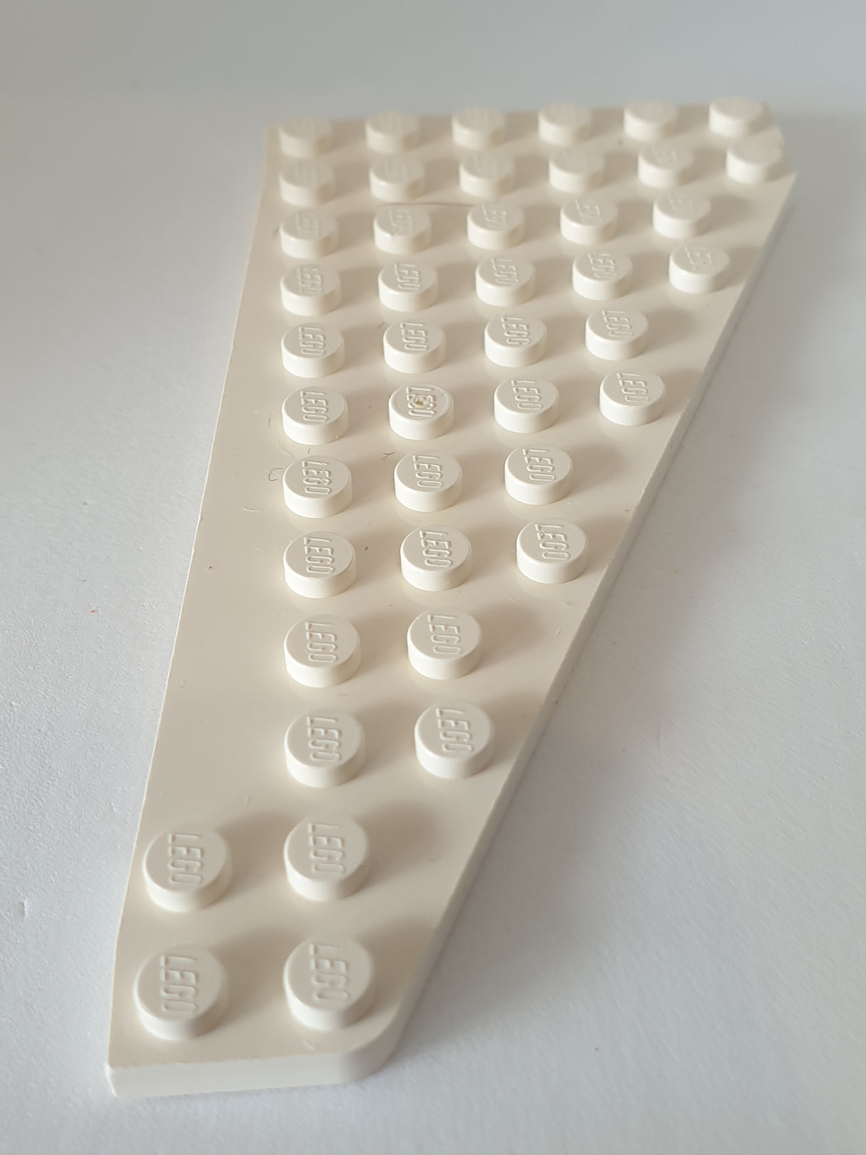 7x12 Flügelplatte Tragfläche rechts weiß white