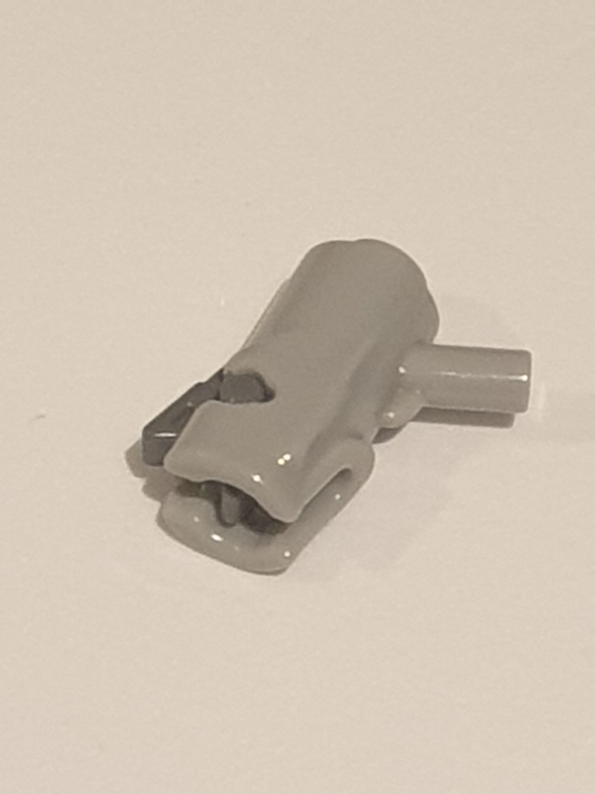 Minifig, Waffe Weapon Gun, Mini Blaster Star Wars mit Trigger neudunkelgrau, neuhellgrau
