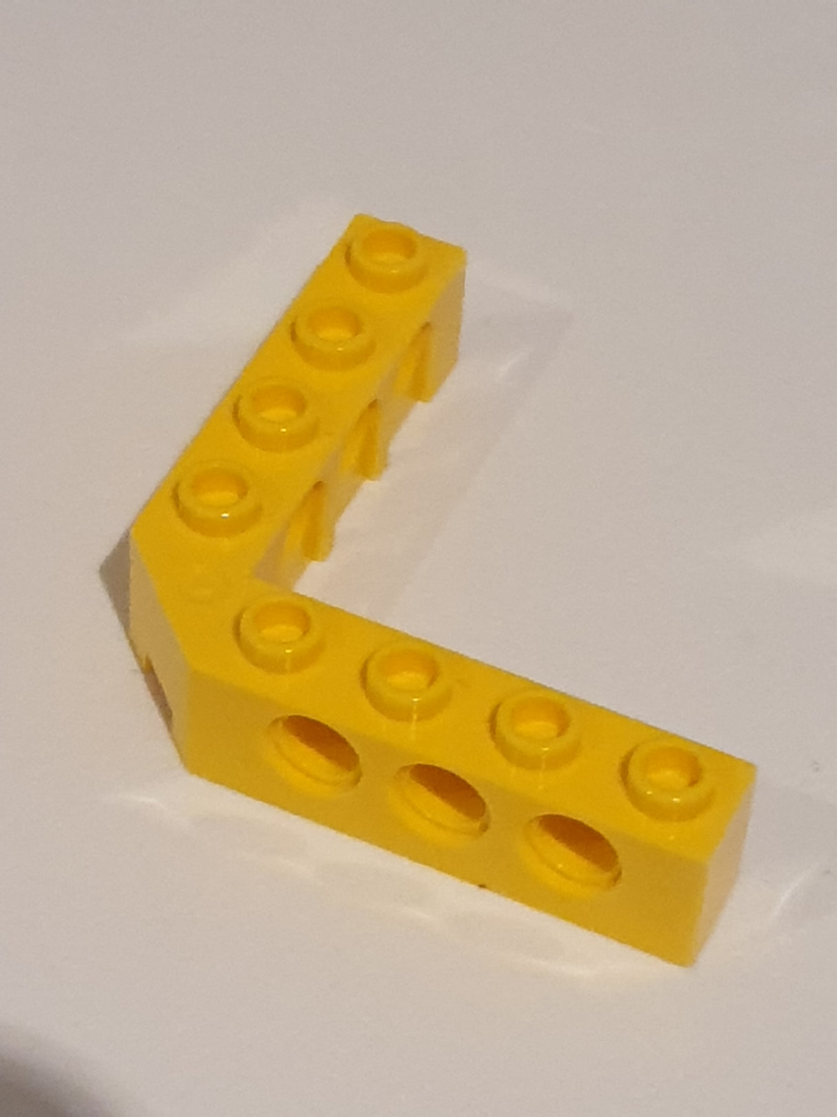 5x5 Technik Stein Winkel Ecke 1x4-1x4 gelb