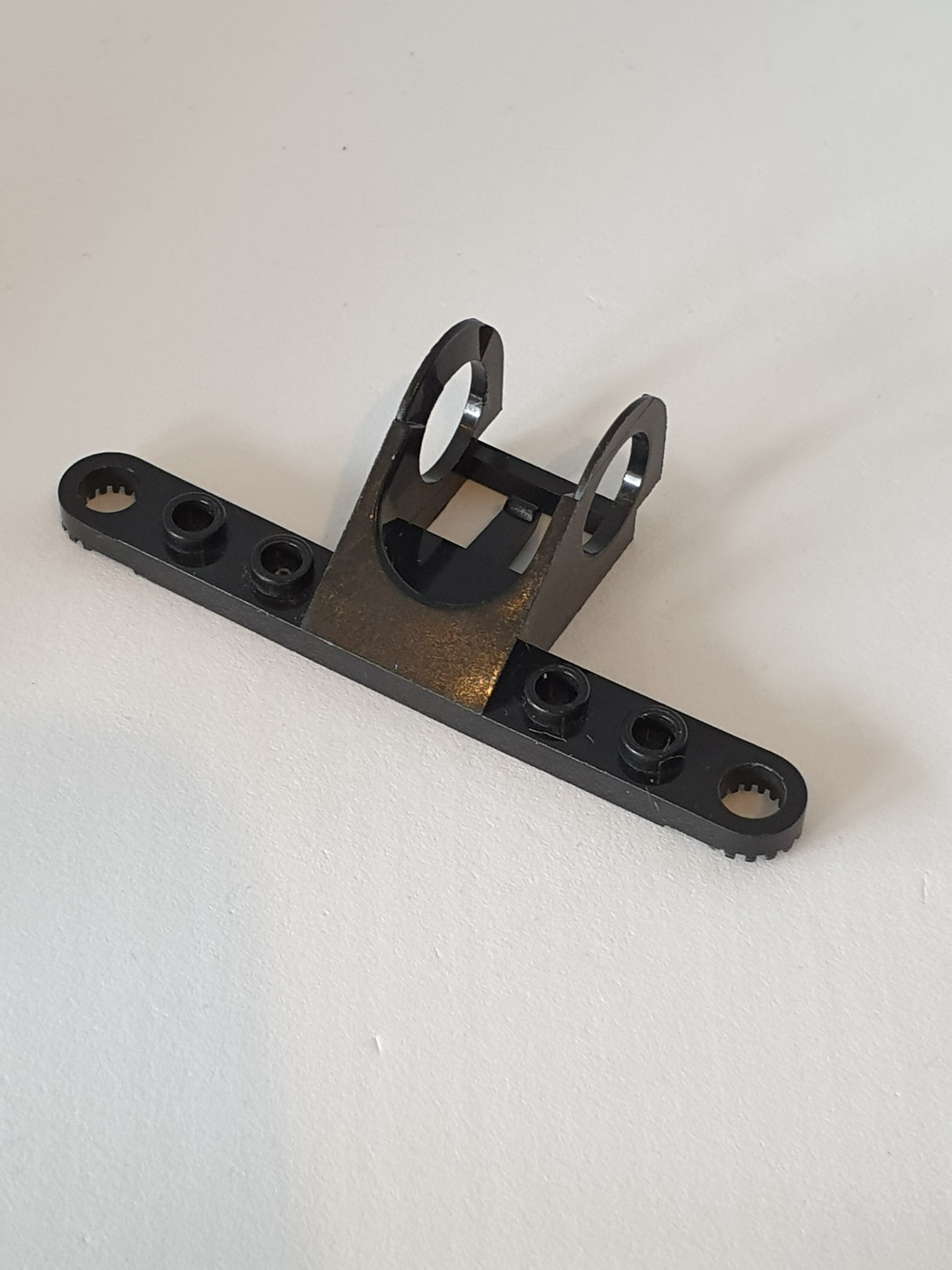 Technik Lenkstange Gabel gezahnt schwarz black