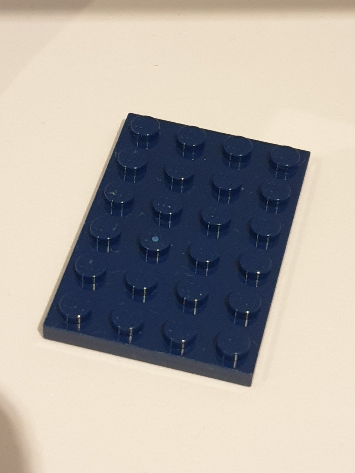 4x6 Platte dunkelblau