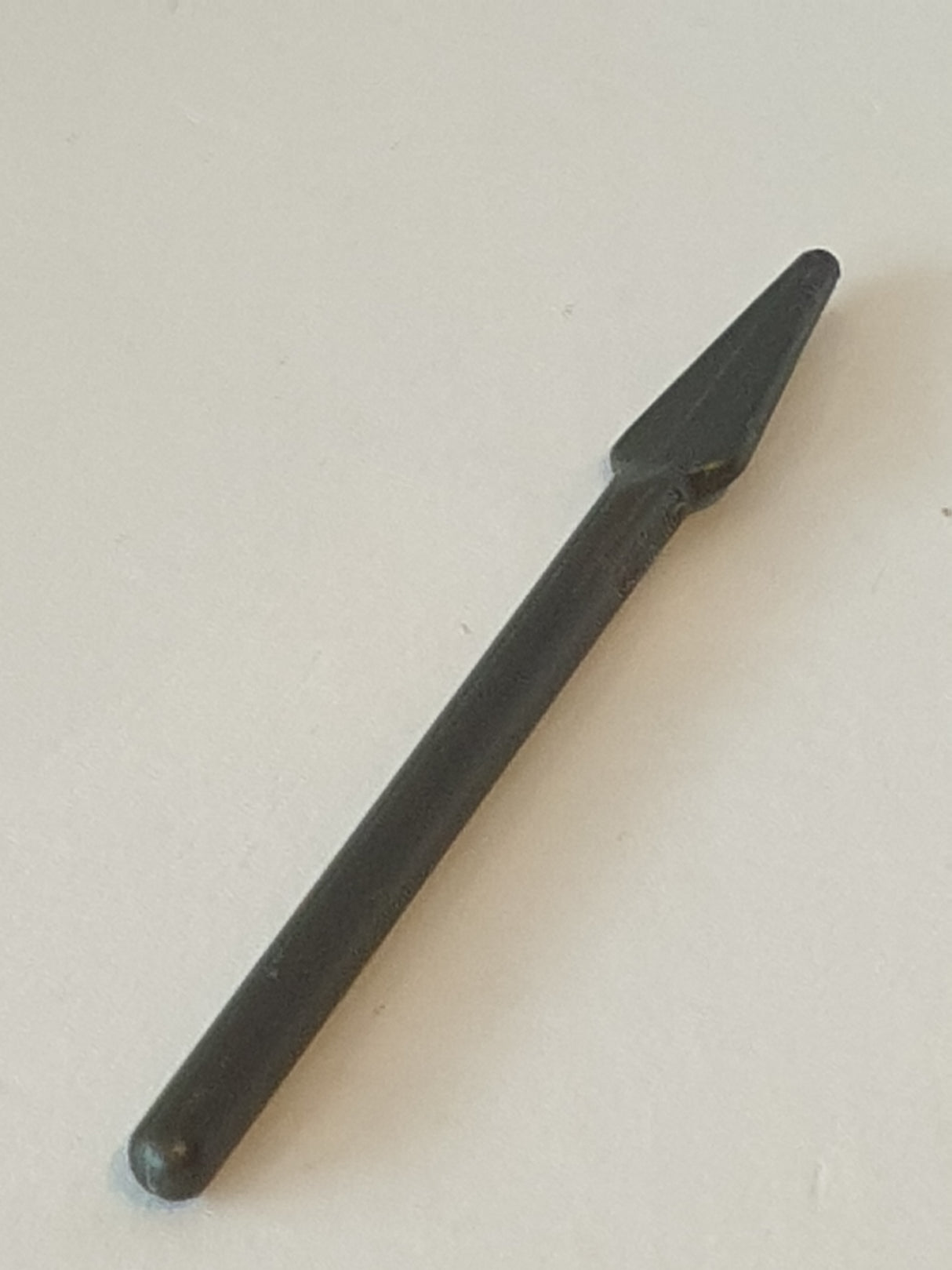 Waffe Speer Pike rundes Ende titan