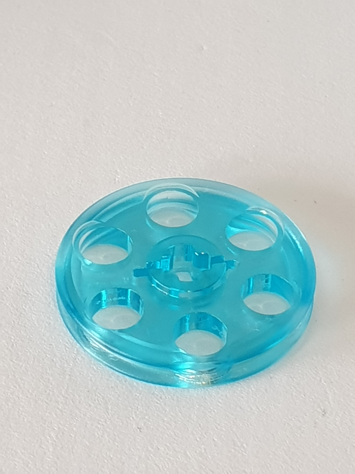 Technik Riemenscheibe (Pulley) transparent hellblau trans light blue