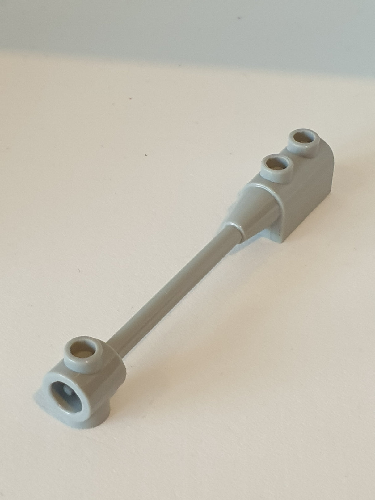 1x8x1 Stange Stab mit 1x2 Stein mit Achshalter neuhellgrau