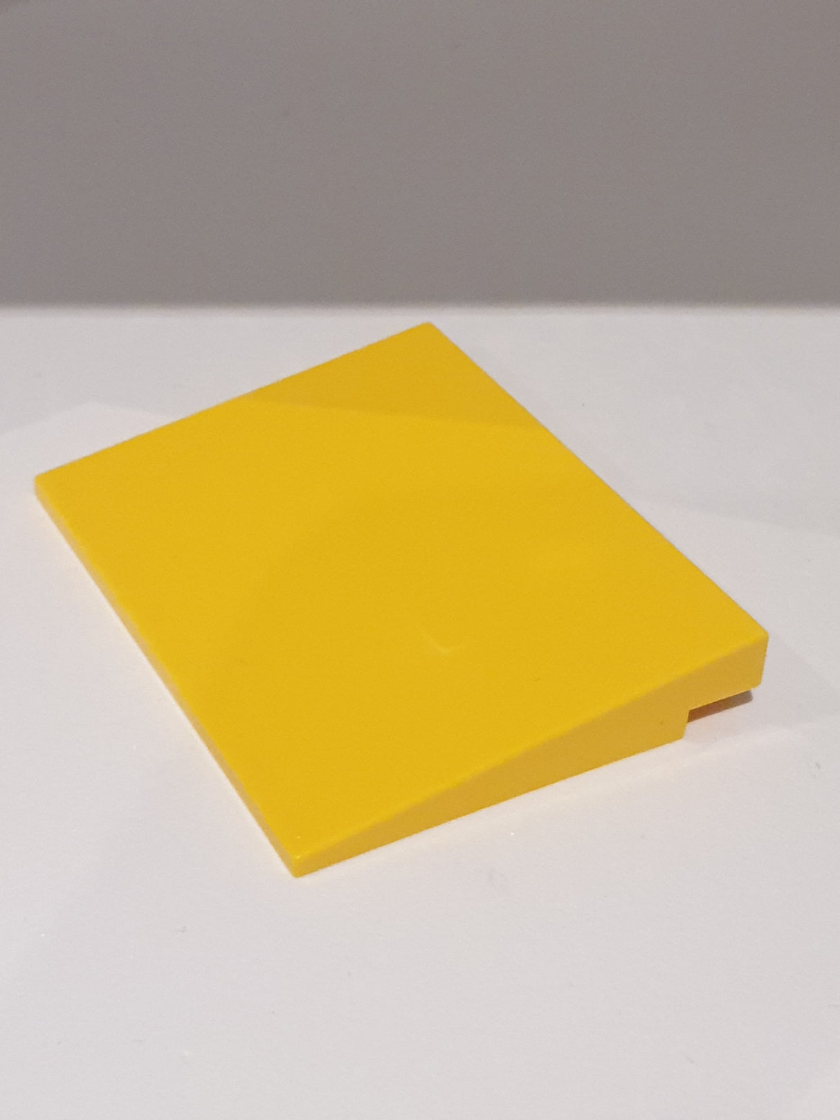 6x8 Schrägstein Fliese Rampe gelb