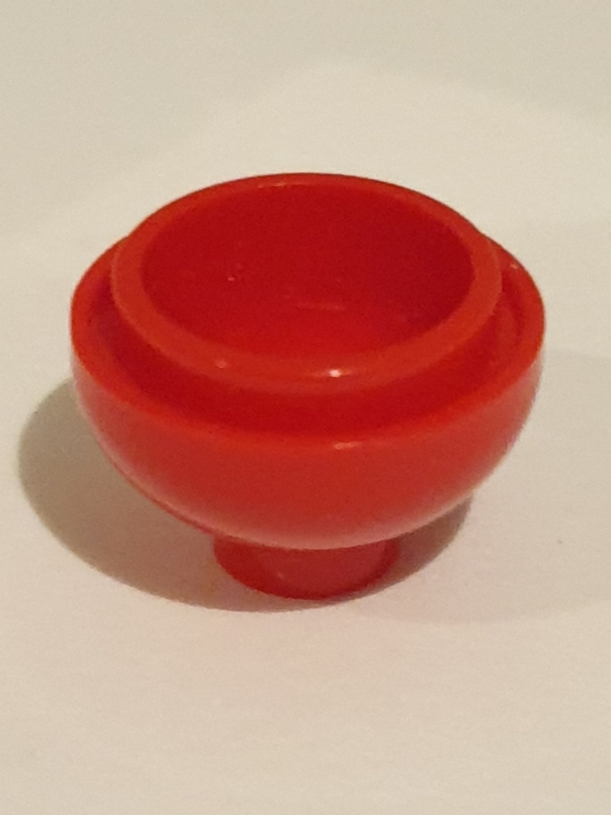 2x2 Rundstein Kuppel invers Unterteil rot