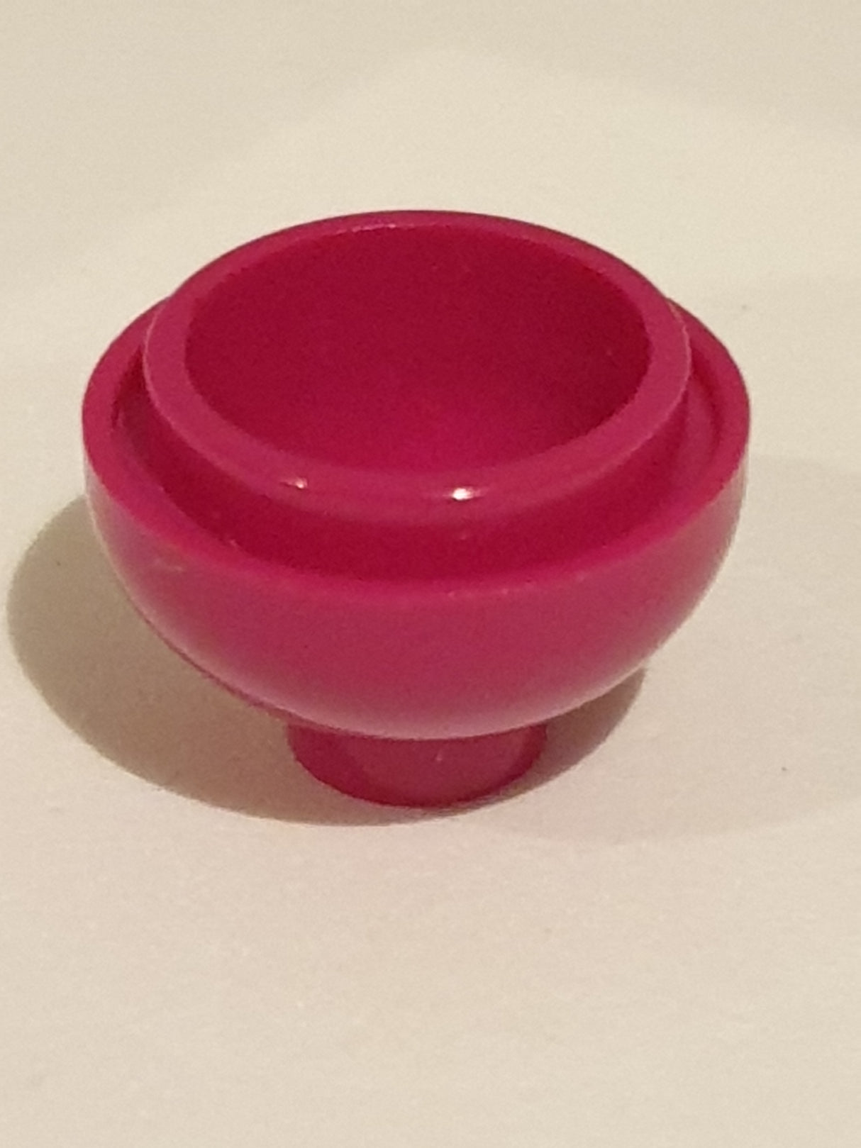 2x2 Rundstein Kuppel invers Unterteil magenta