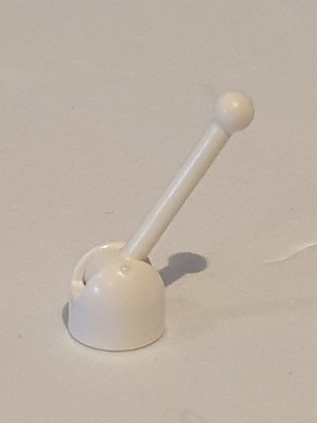 Hebel kleiner Sockel mit weiß whiteem Hebel, weiß white