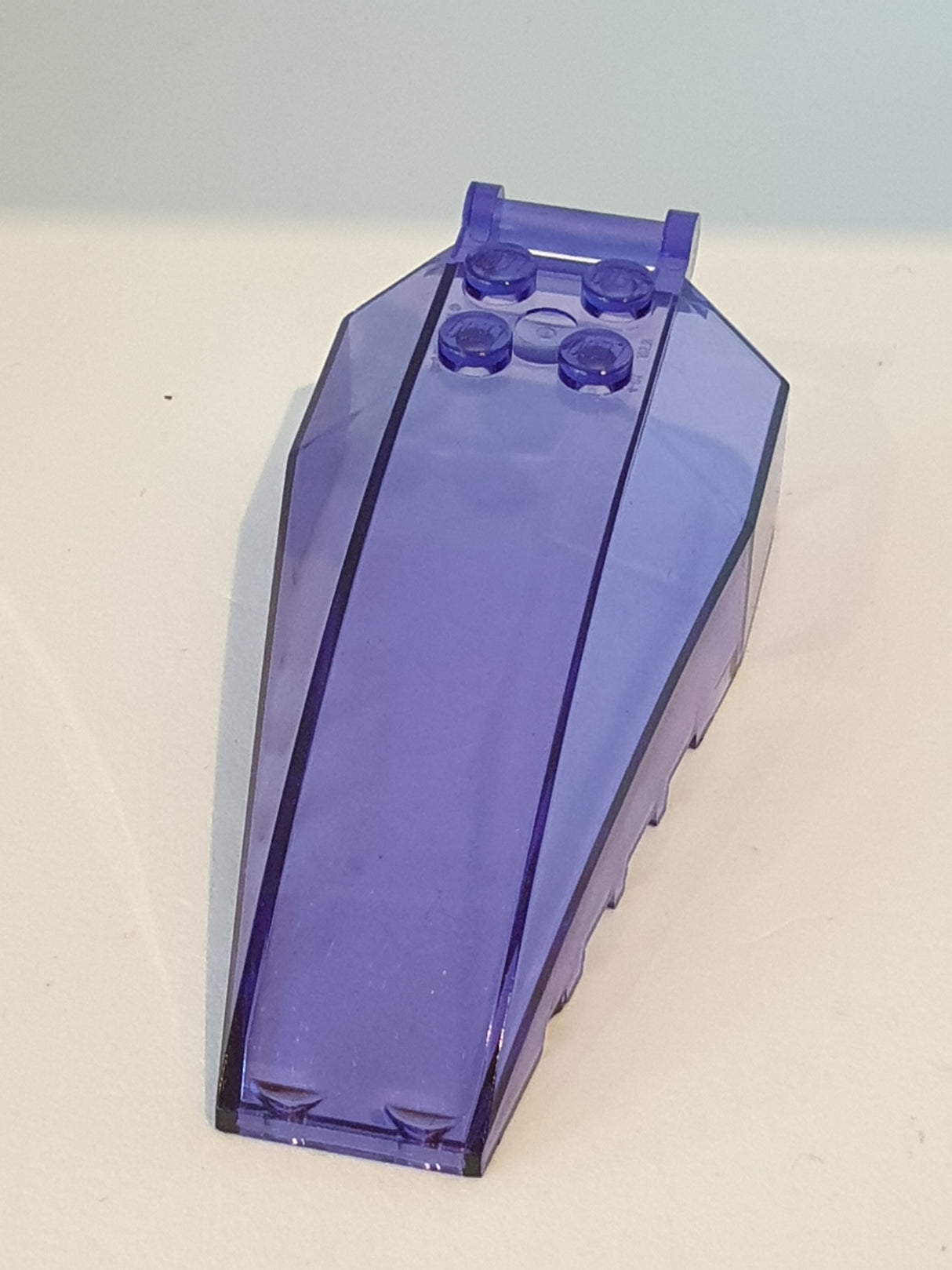 8x4x2 Windschutzscheibe transparent lila