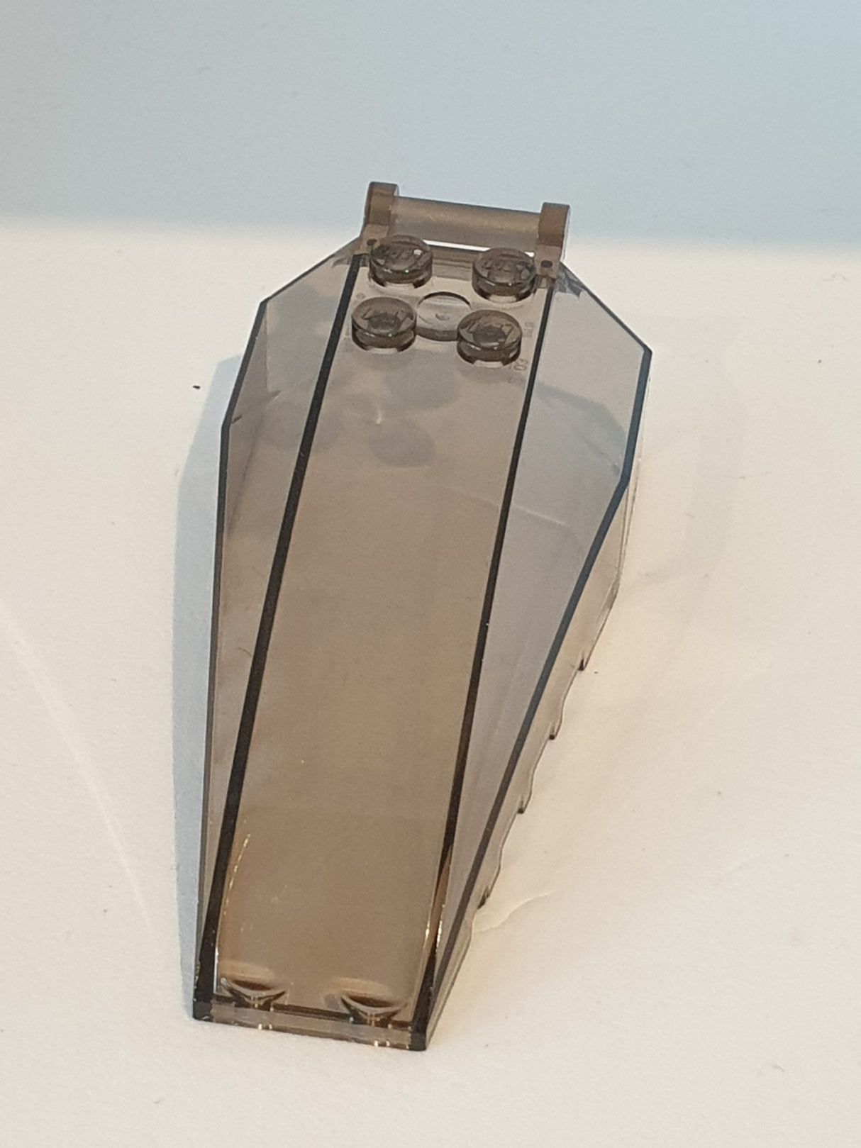 8x4x2 Windschutzscheibe transparent schwarz