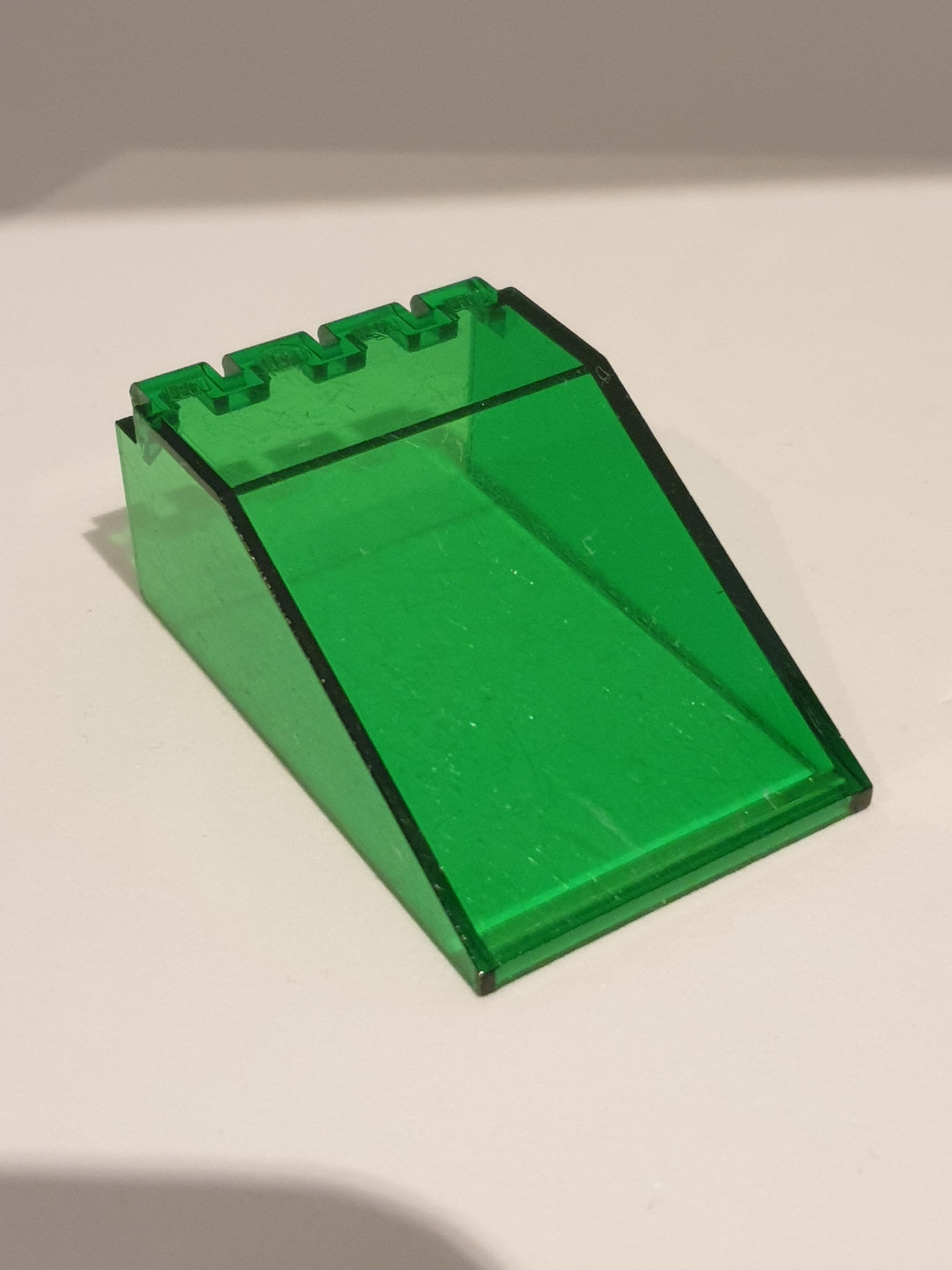 6x4x2 Windschutzscheibe Canoby transparent grün