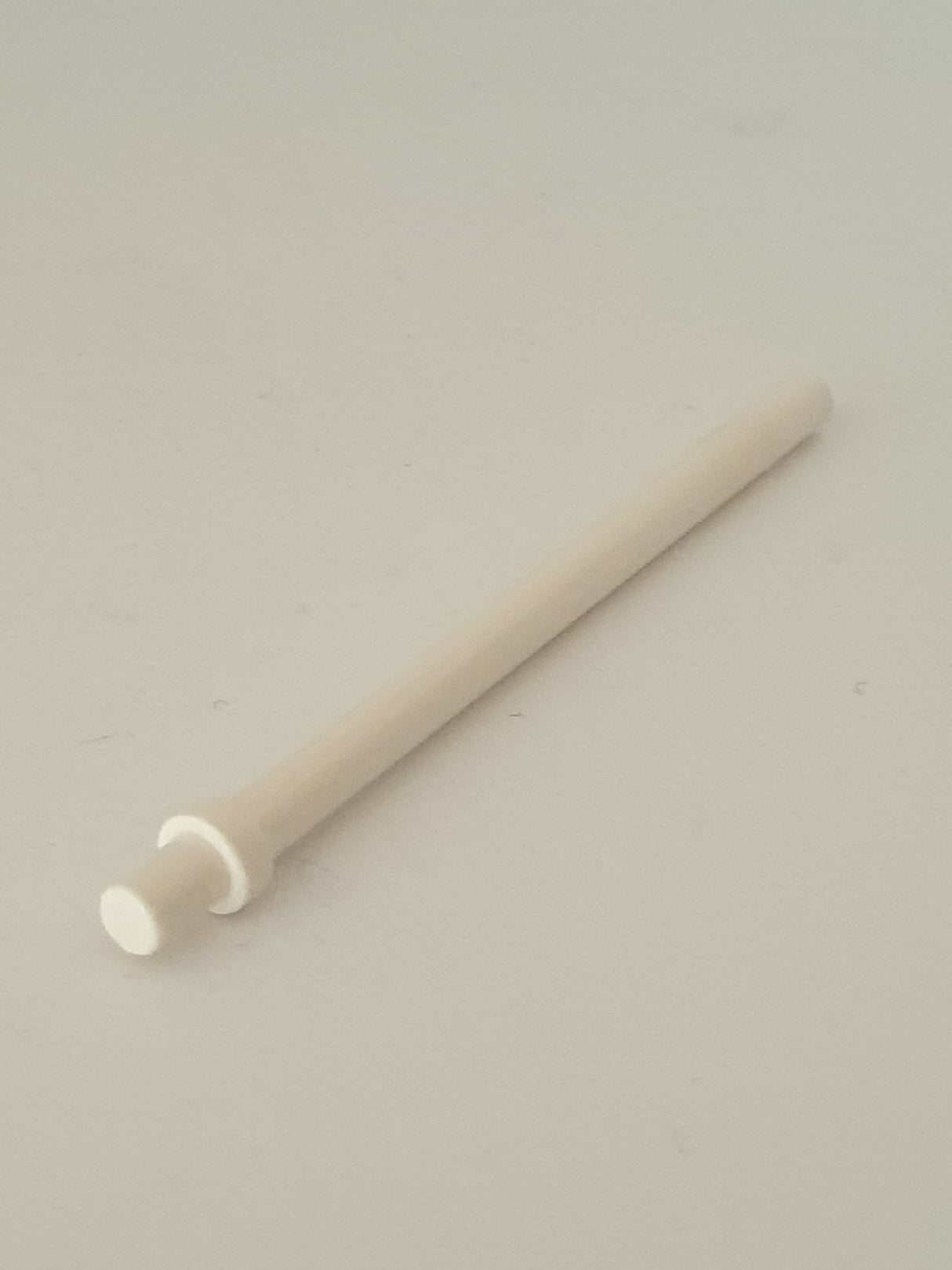 Stab 6,6L mit Anschlagring Stopper Schirmständer weiß white