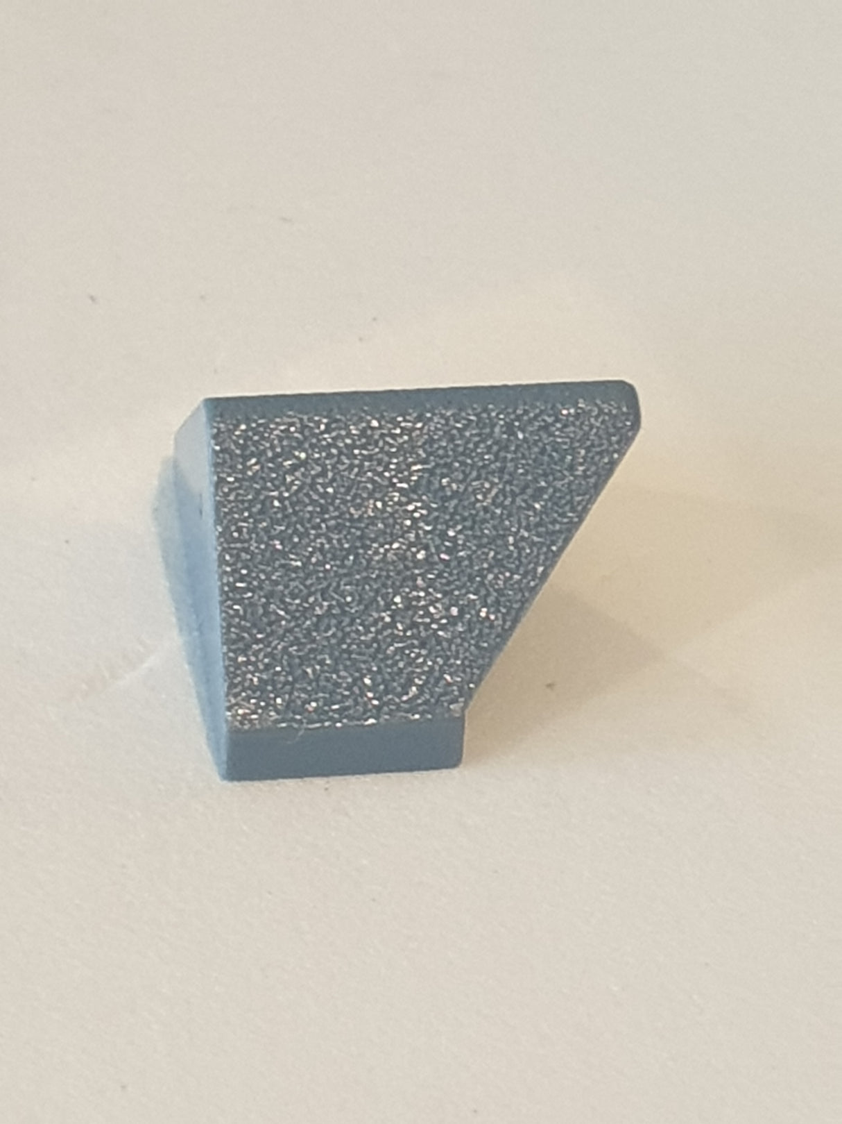 1x2 Dachfirst 45° mit Überstand Boden offen sandblau
