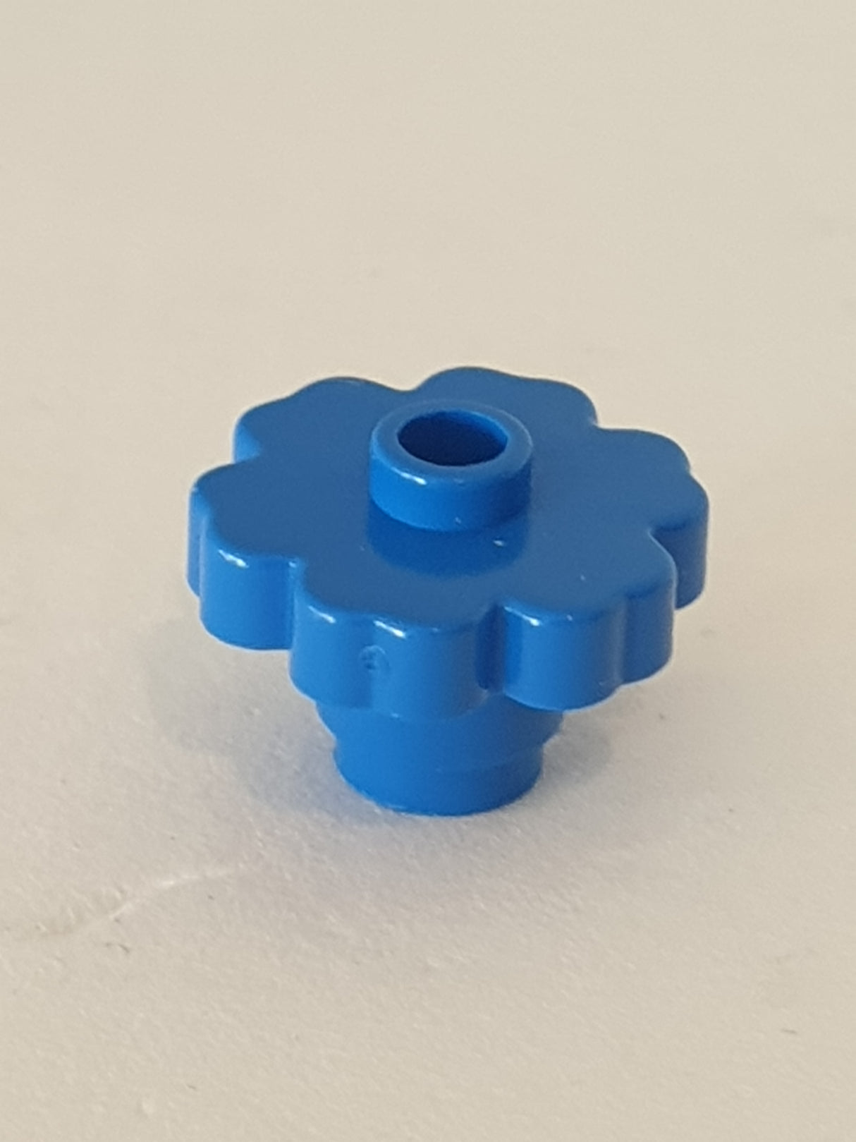 1x1 Blume Basis mit 2x2 Blüte mit offener Noppe blau