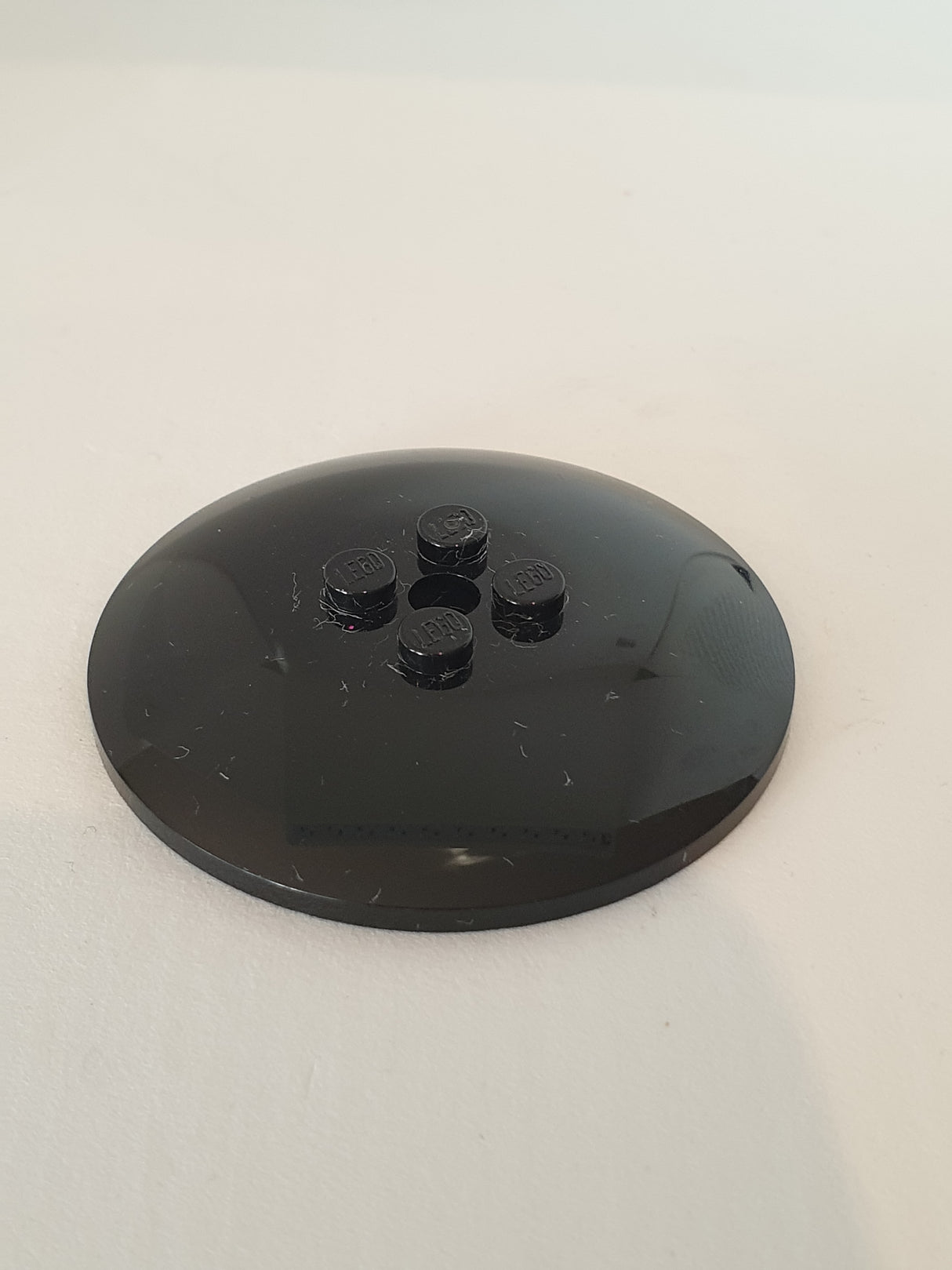 6x6 Parabol-Antenne Ø48 solide Noppen schwarz black