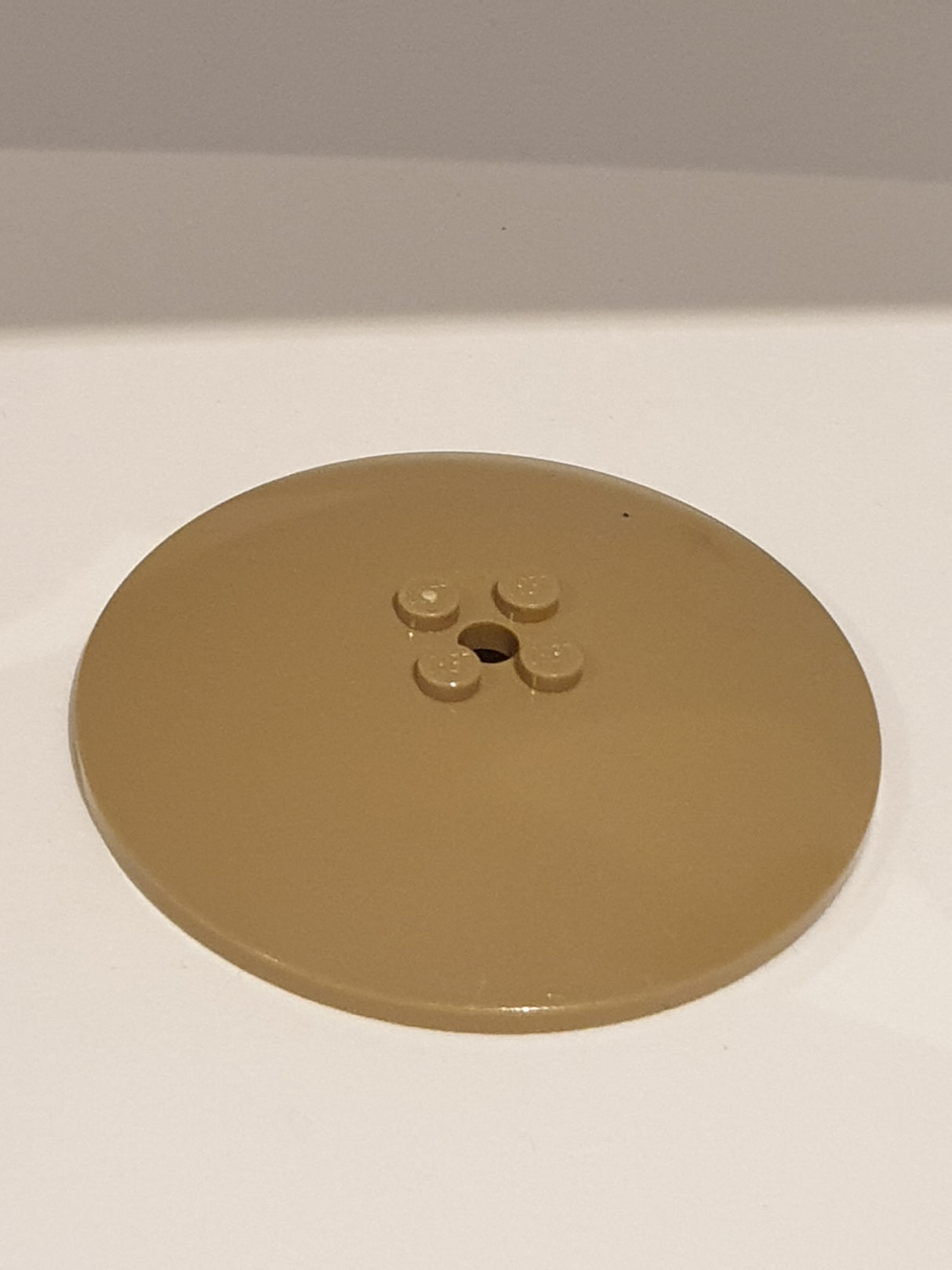 8x8 Parabol-Antenne Satschüssel Ø64 solide Noppen dunkelbeige