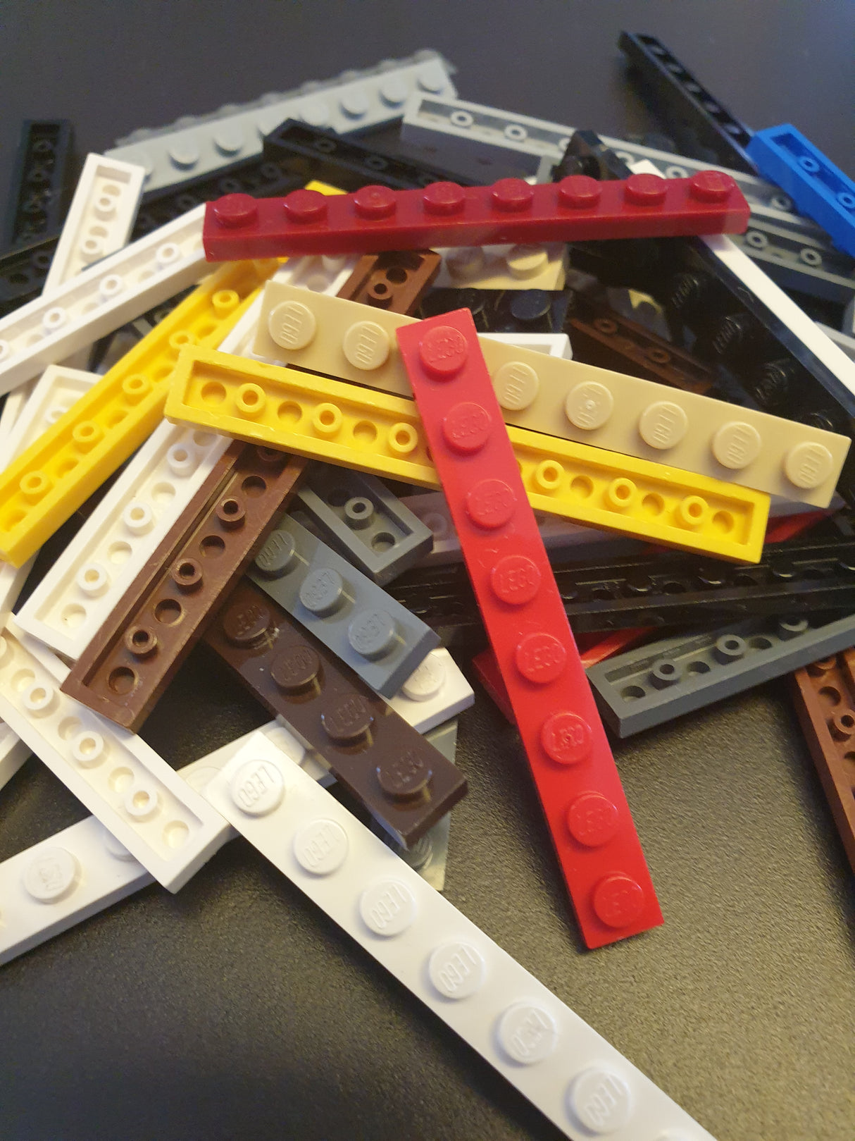 Bunte Tüte 1x8 Basic Platten 50 Stück