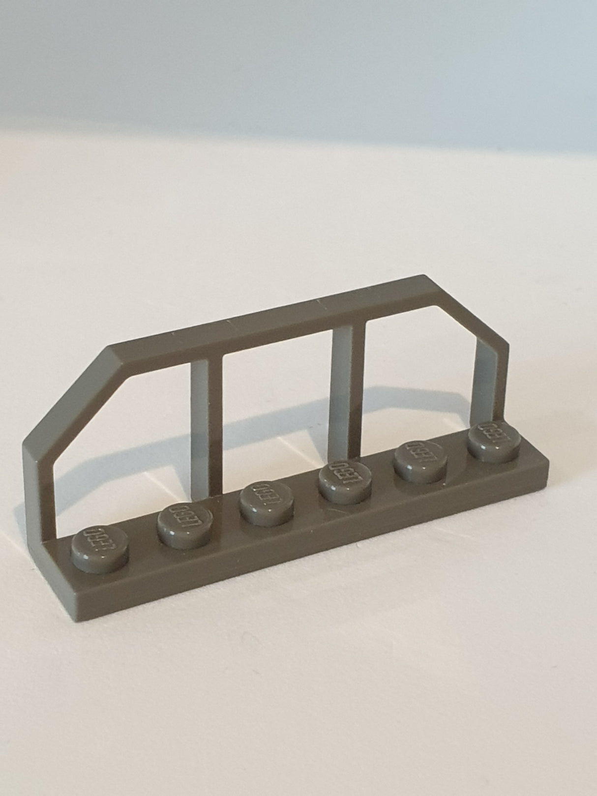 1x6 Zug Waggon Ende/Handlauf altdunkelgrau dark gray