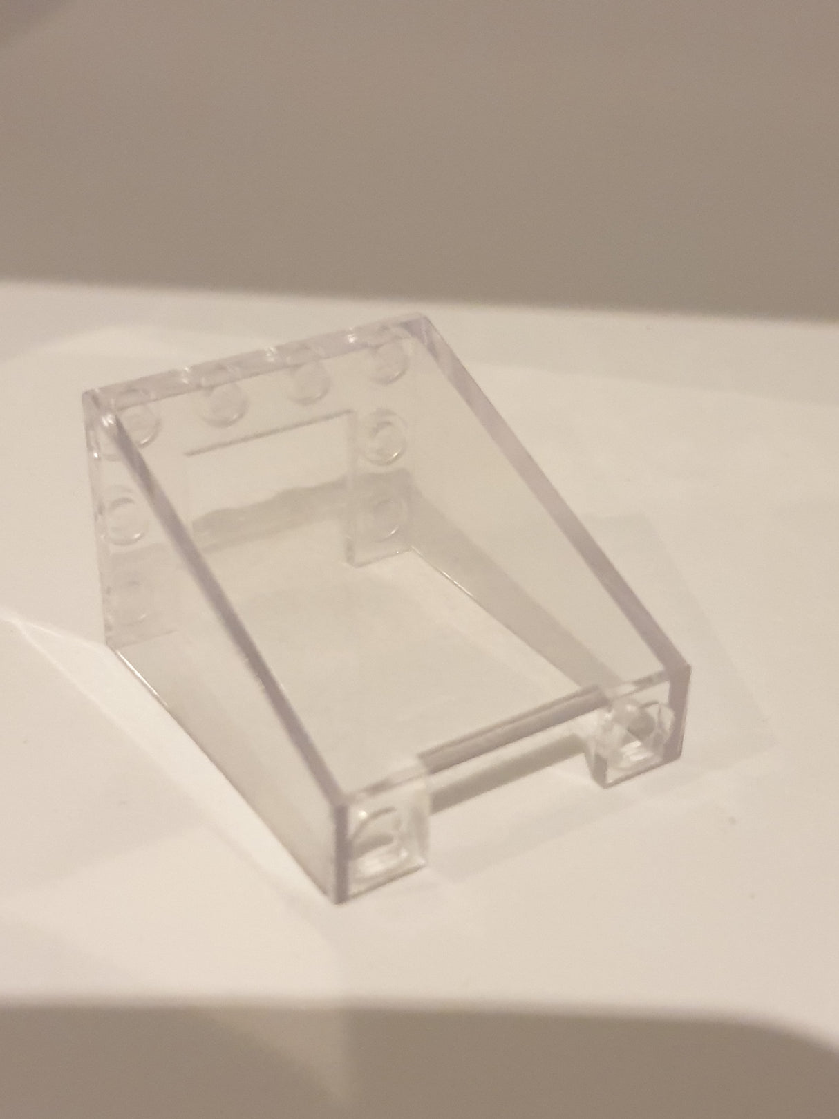 3x4x4 Windschutzscheibe Invers transparent weiß trans clear