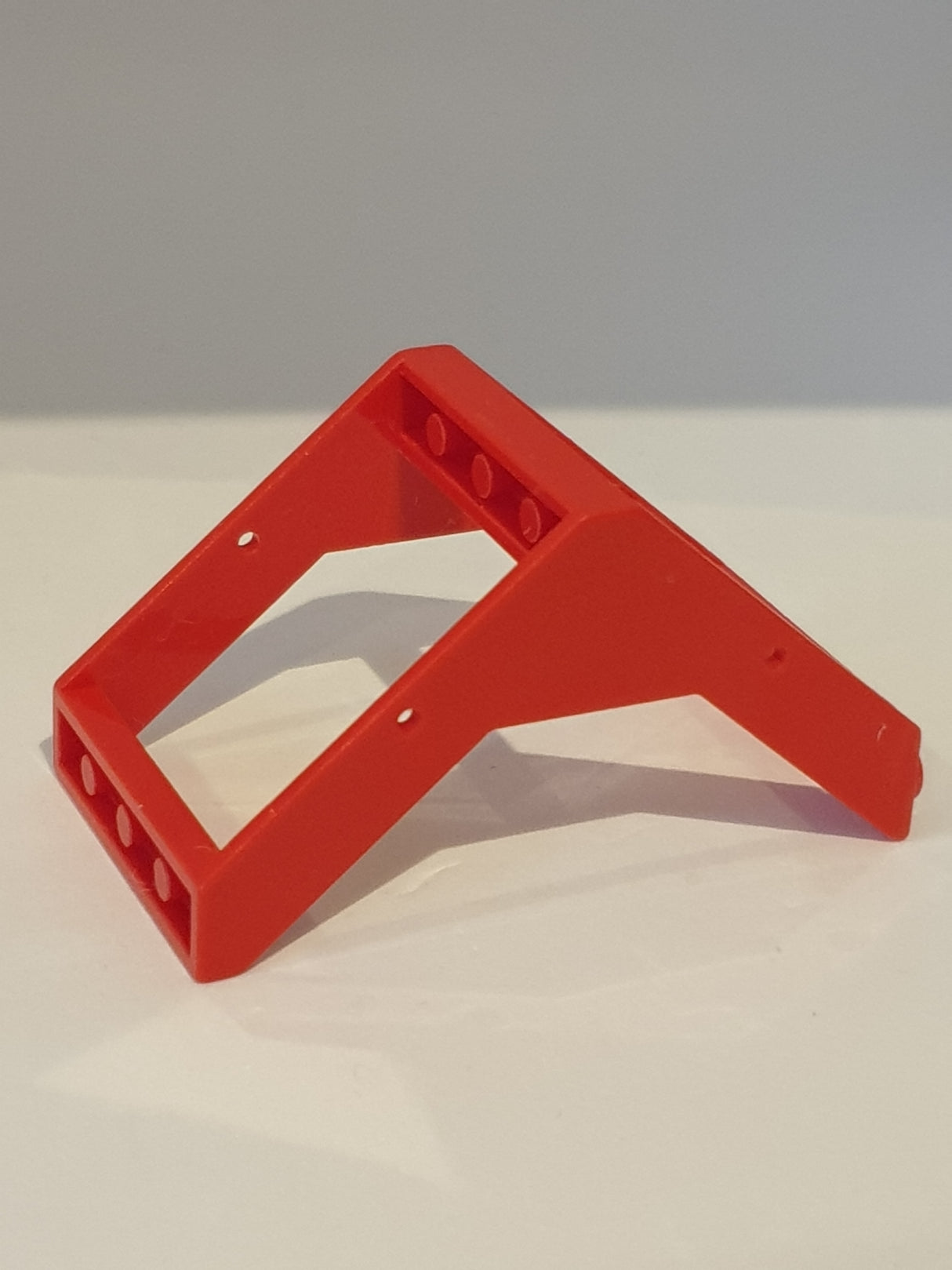 4x4x6 Fensterrahmen Schräge nach außen rot