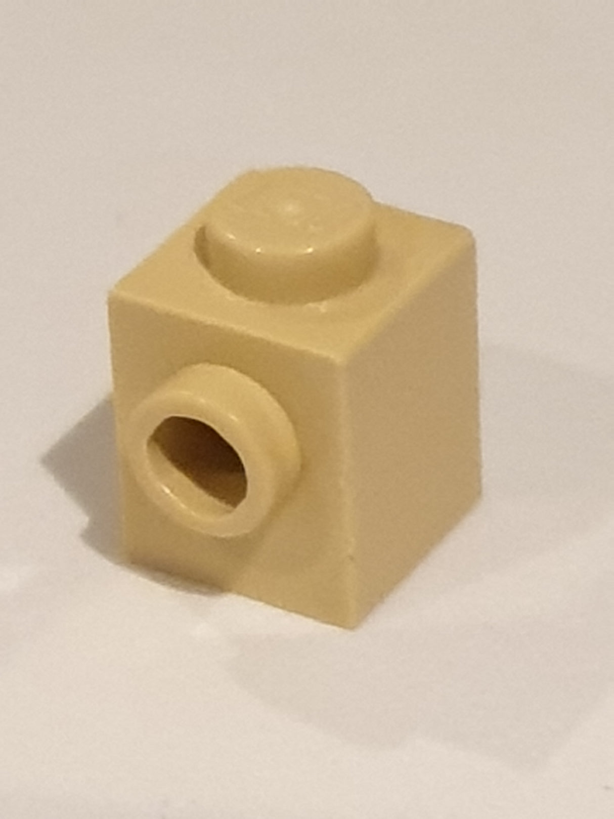 1x1 modifizierter Stein mit Noppe beige tan