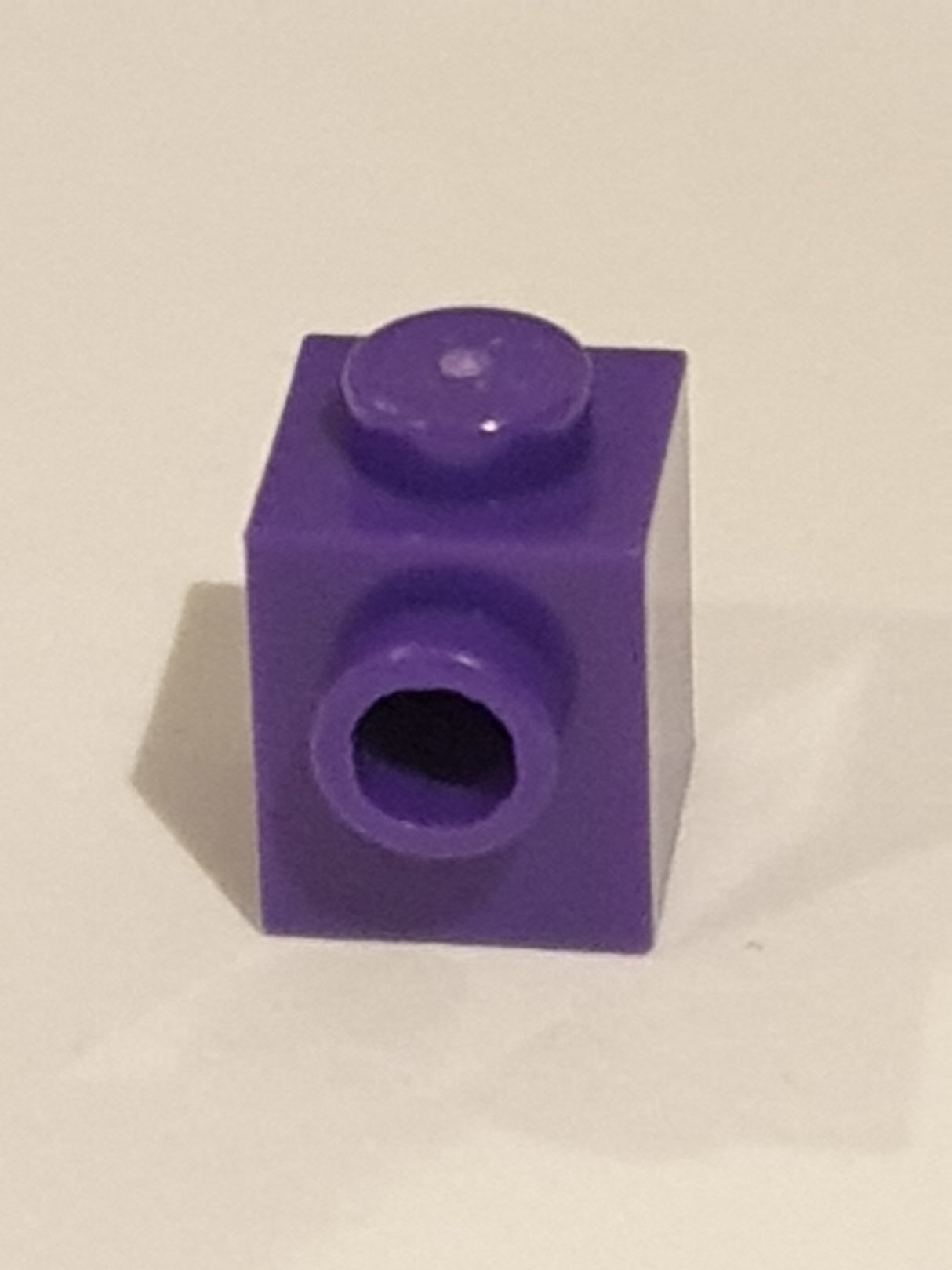 1x1 modifizierter Stein mit Noppe lila dark purple