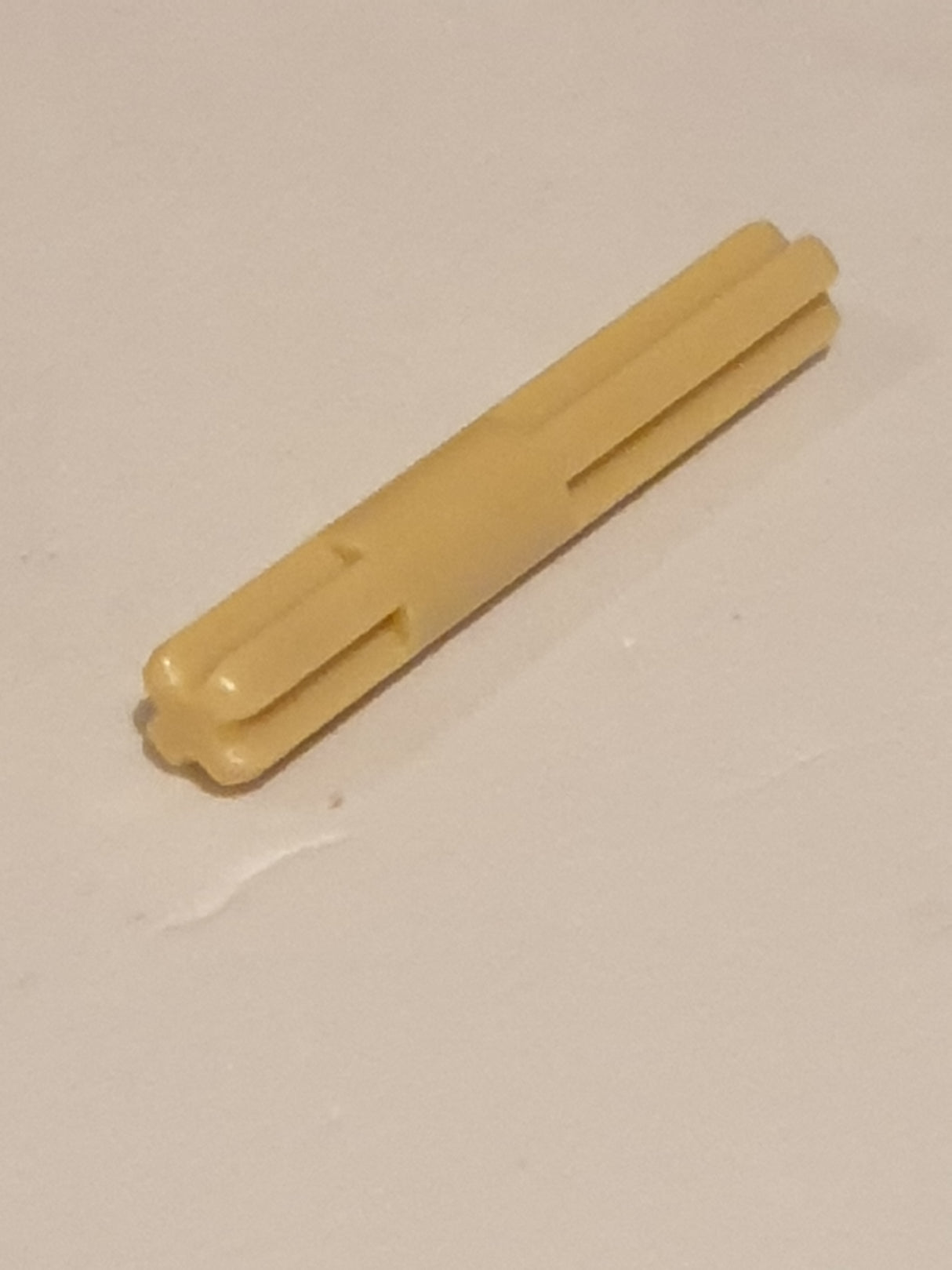 4M Technik Achse mit Stop Mittig beige tan