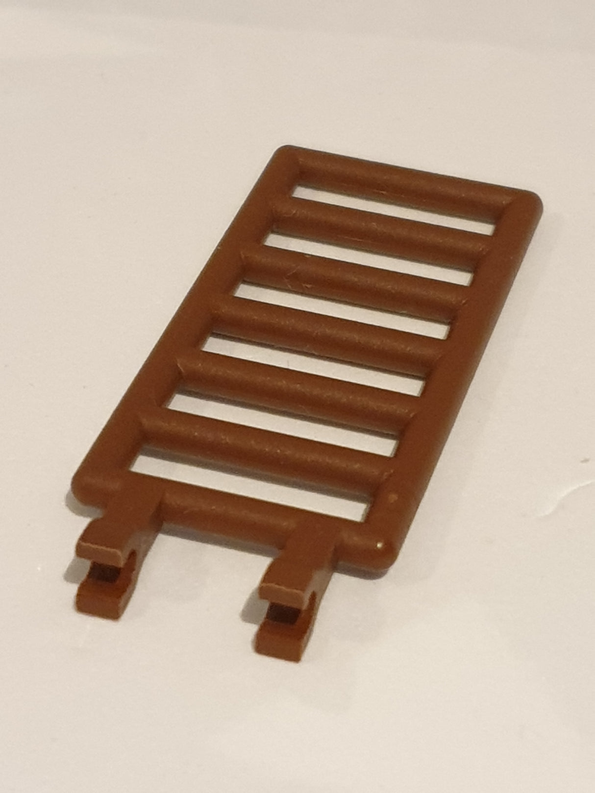 7x3 Leiter mit 2 Clips neubraun reddish brown