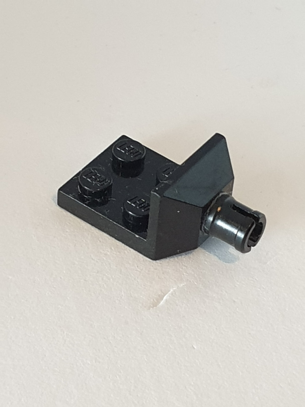 2x2 modifizierte Platte mit Pin Helikopter Rotor Halter schwarz black