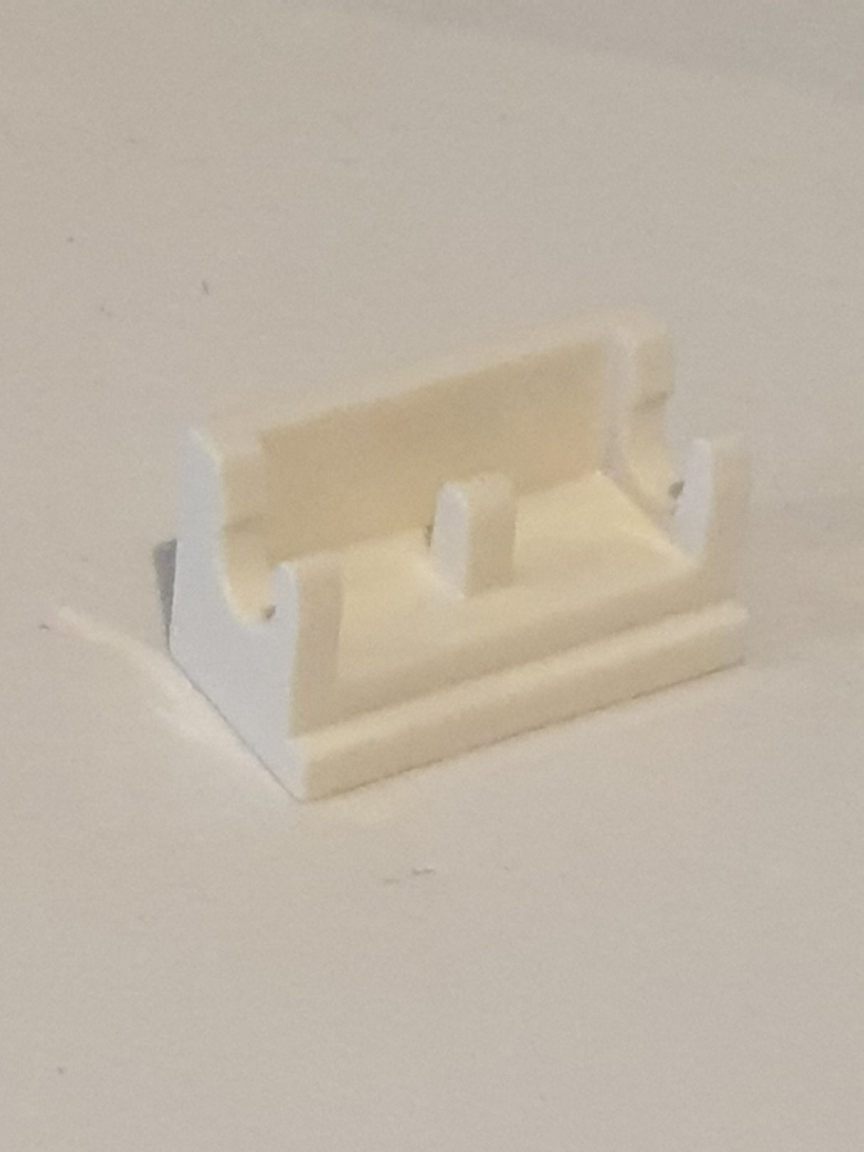 1x2 Scharnierstein Sockel Unterteil weiß white