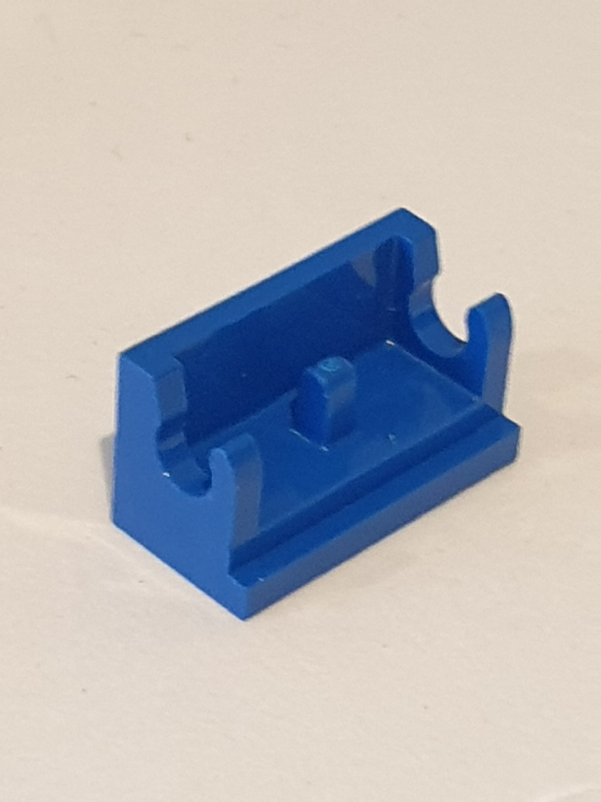 1x2 Scharnierstein Sockel Unterteil blau