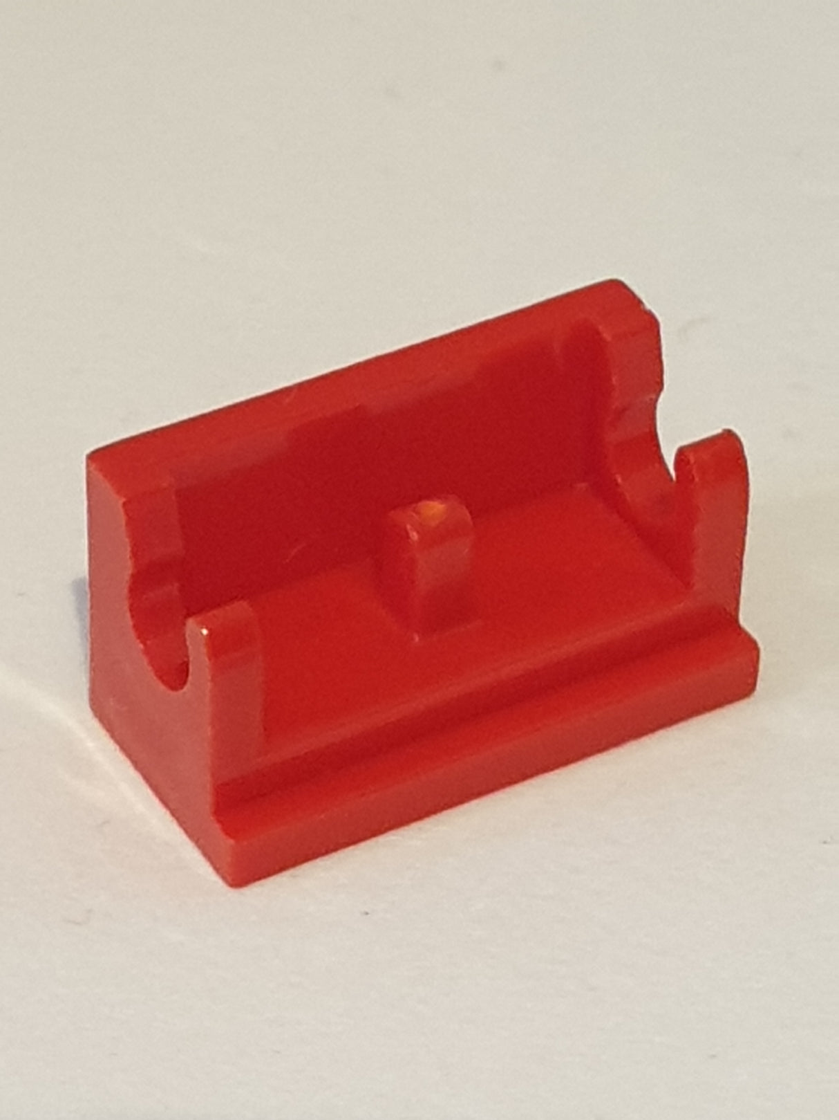 1x2 Scharnierstein Sockel Unterteil rot